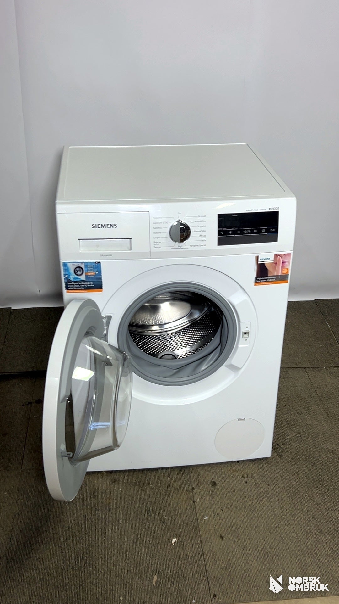 Siemens WM14N208DN vaskemaskin