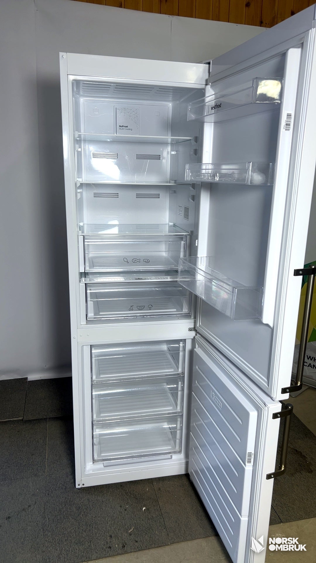 Vestfrost SW689MENF kombiskap