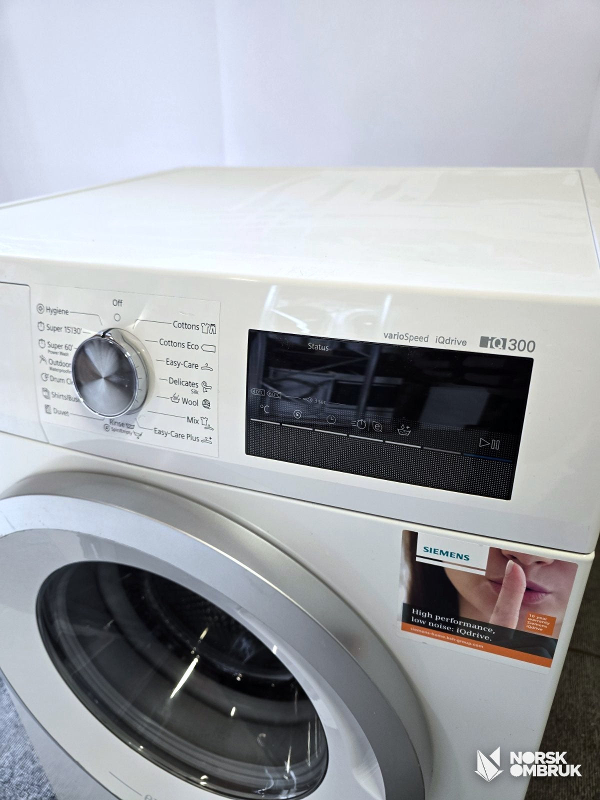 Siemens WM14N1B8DN vaskemaskin