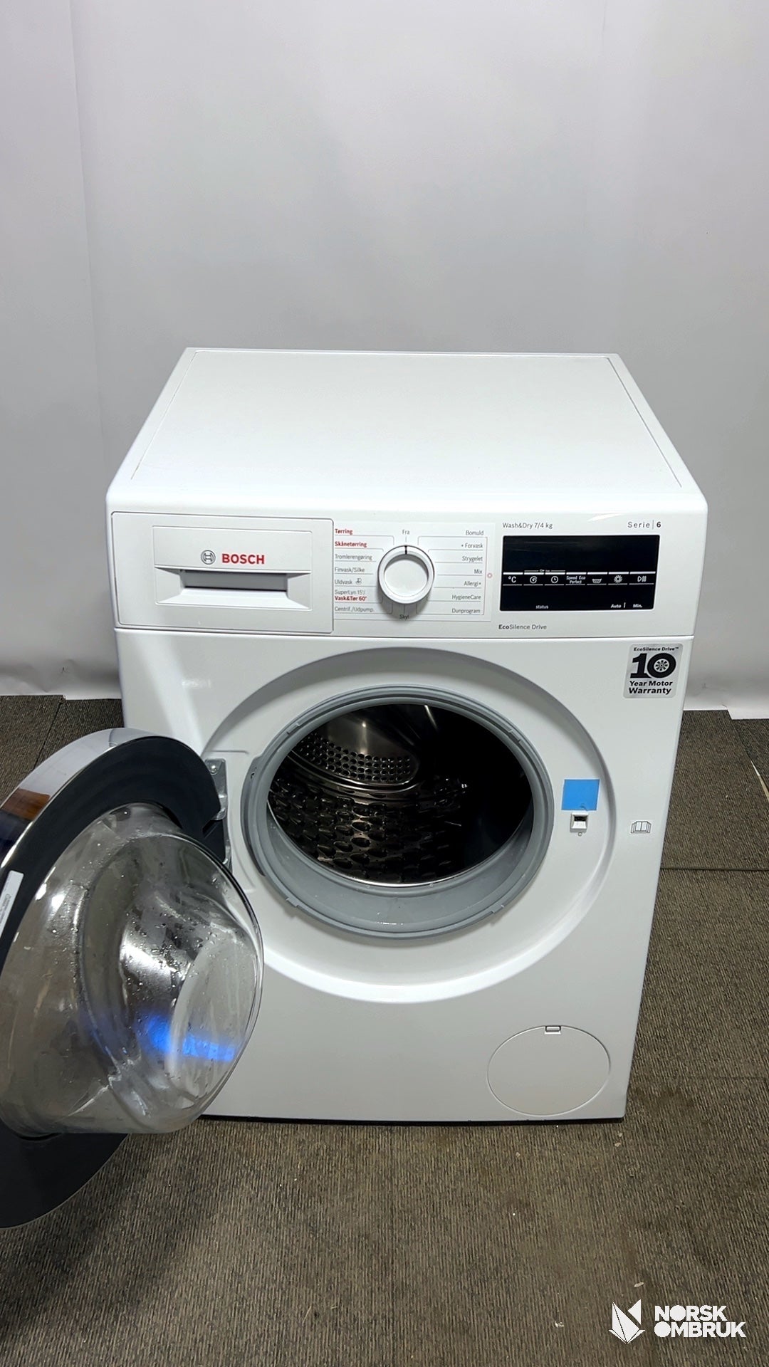 Bosch WVG30443SN kombimaskin