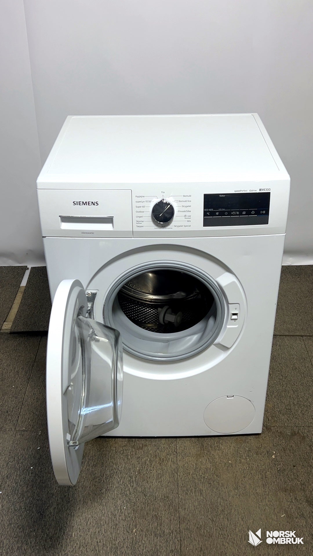 Siemens WM14N207DN vaskemaskin