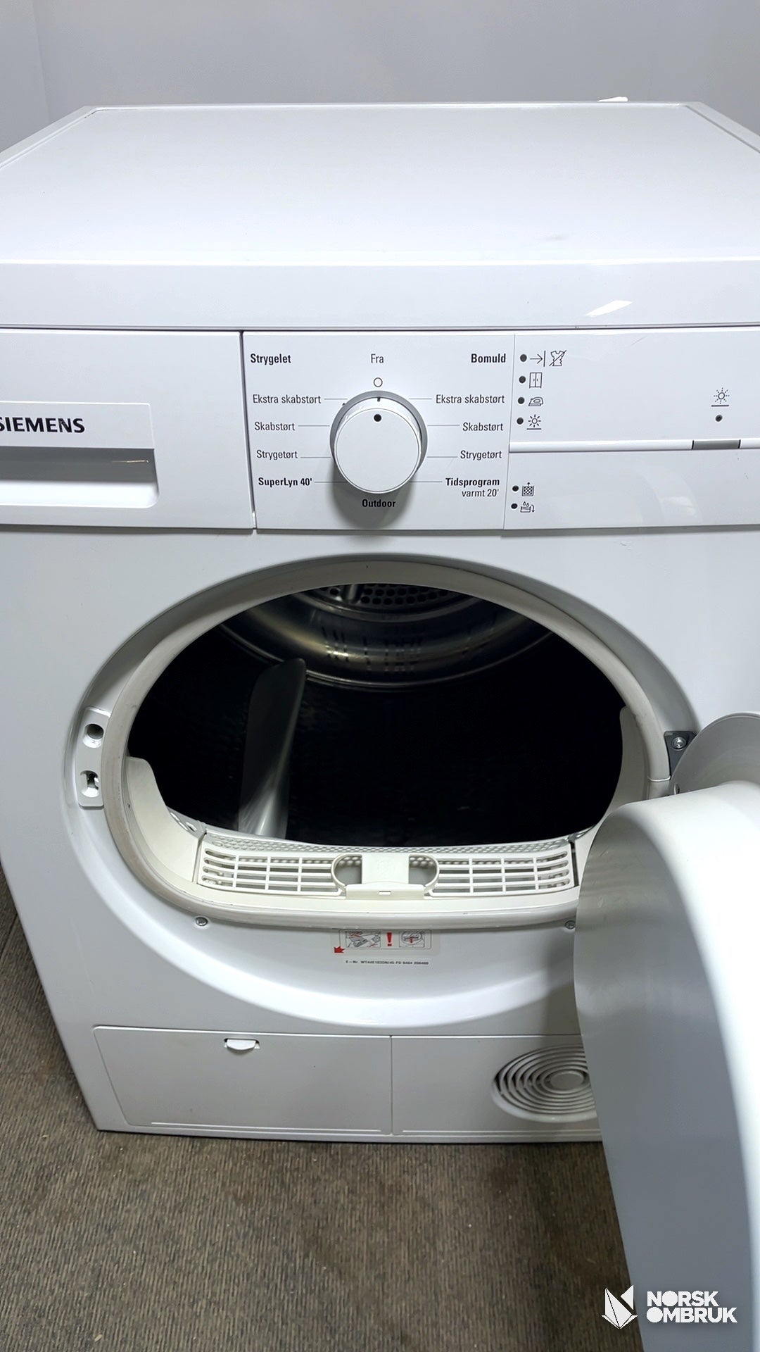 Siemens WT44E103DN tørketrommel