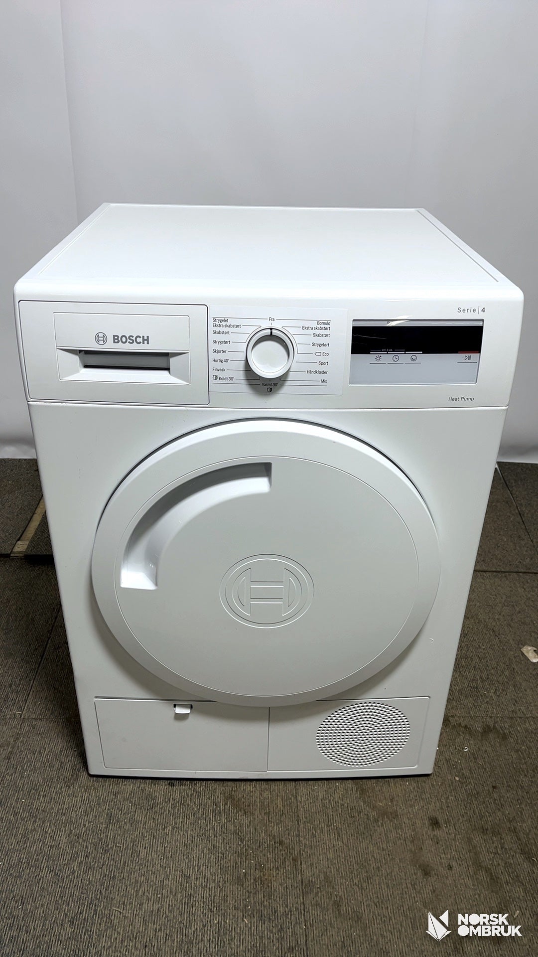 Bosch WTH8307LSN tørketrommel