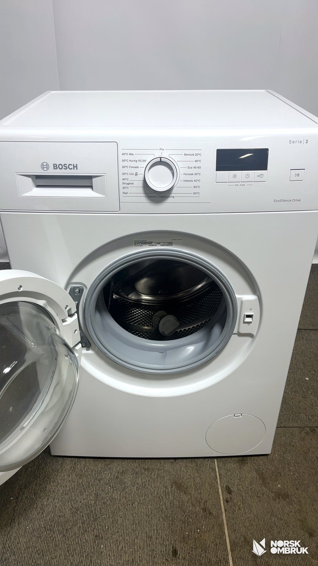 Bosch WAJ280L7SN vaskemaskin