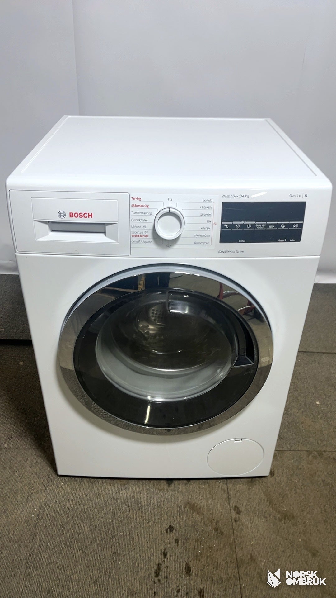 Bosch WVG30443SN kombimaskin
