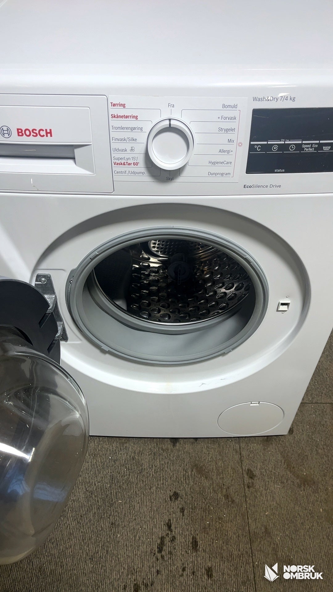 Bosch WVG30443SN kombimaskin
