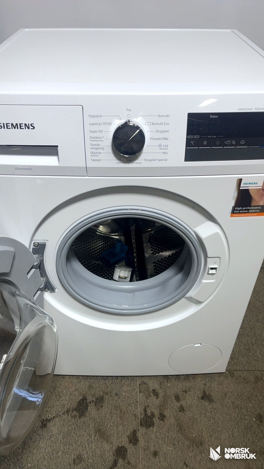 Siemens WM14N1B8DN vaskemaskin