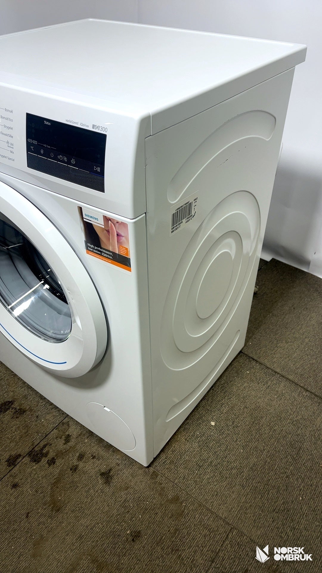 Siemens WM14N1B8DN vaskemaskin