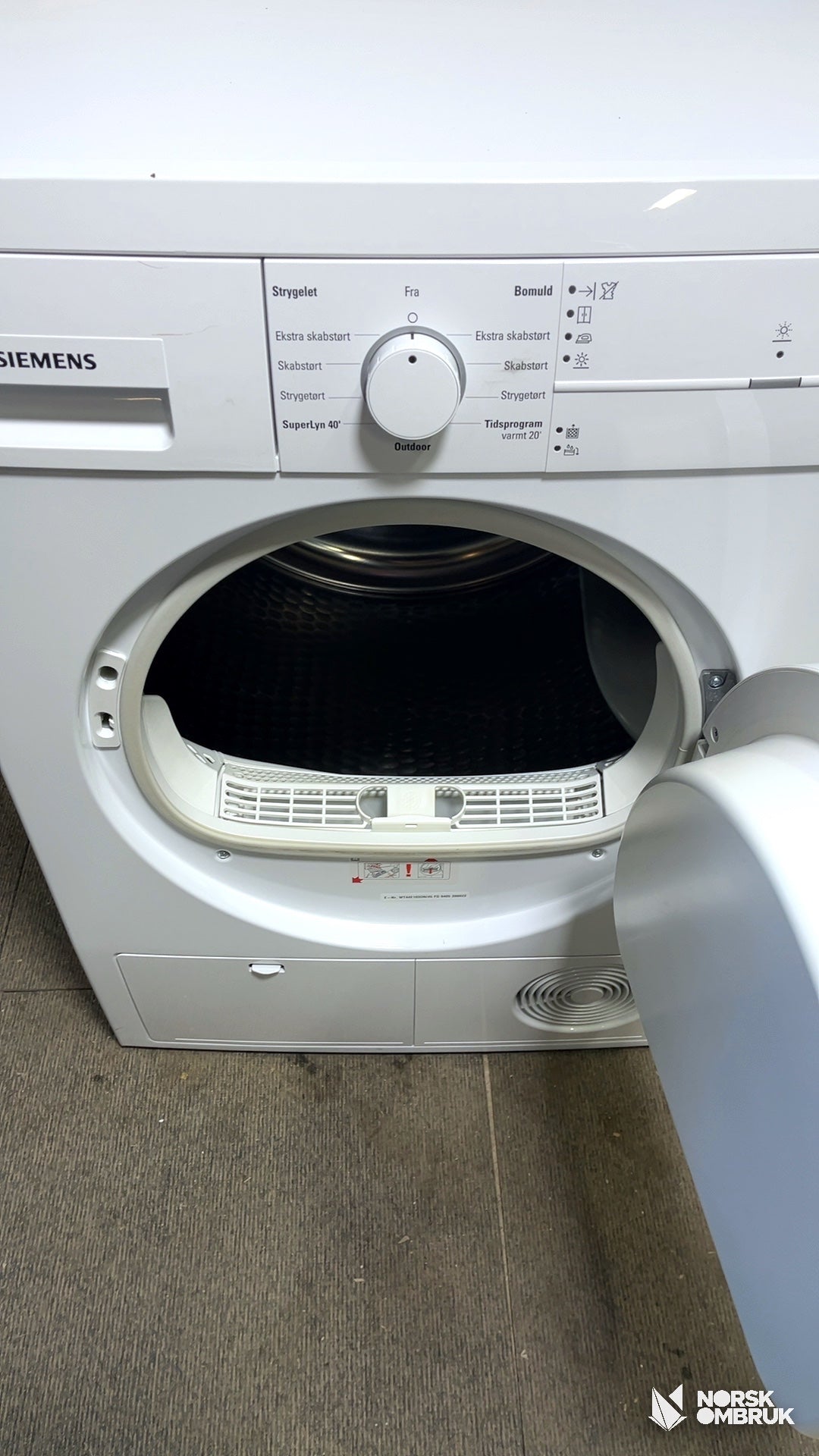 Siemens WT44E103DN tørketrommel