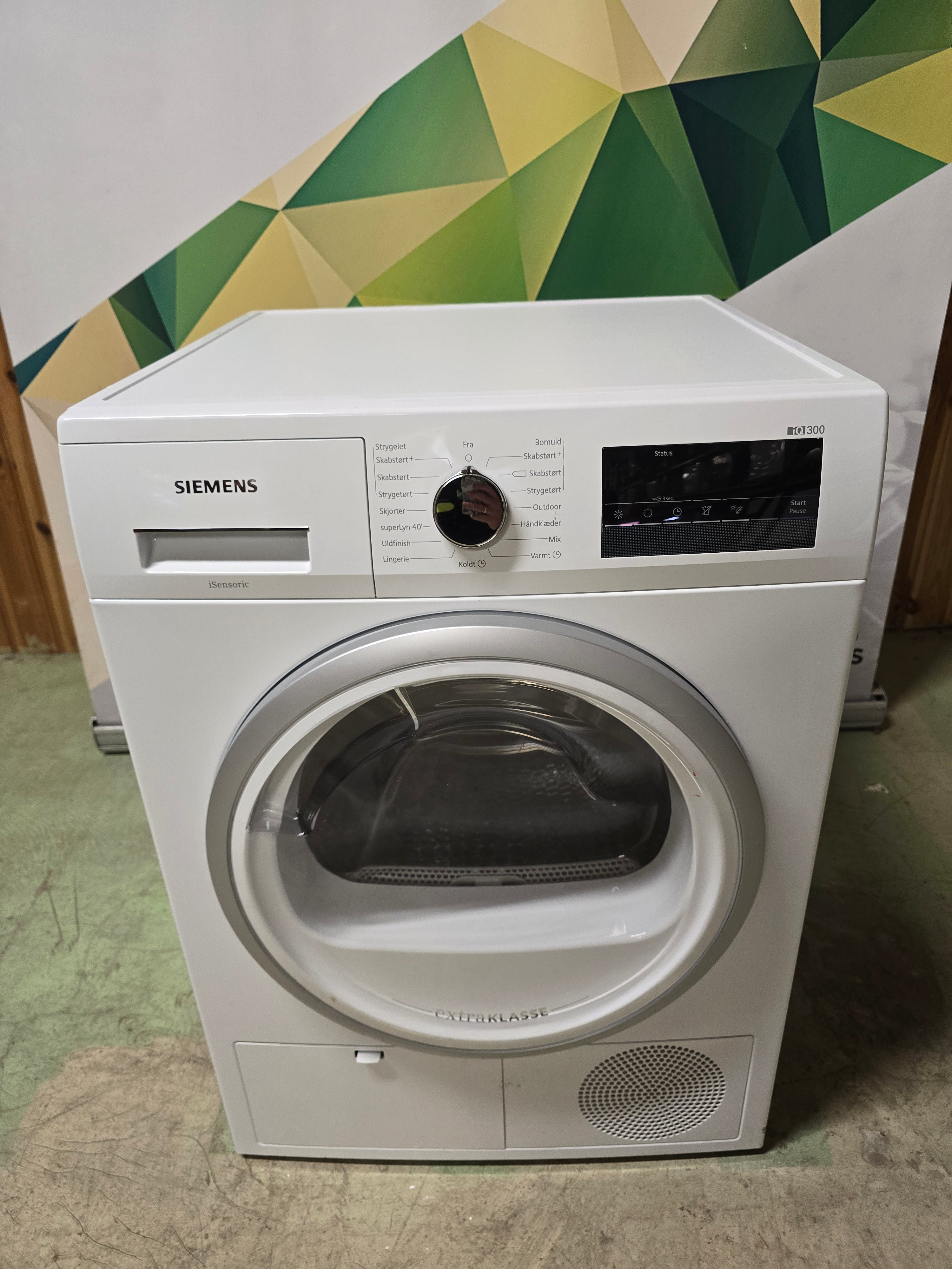 Siemens WT45H2K7DN varmepumpetørketrommel