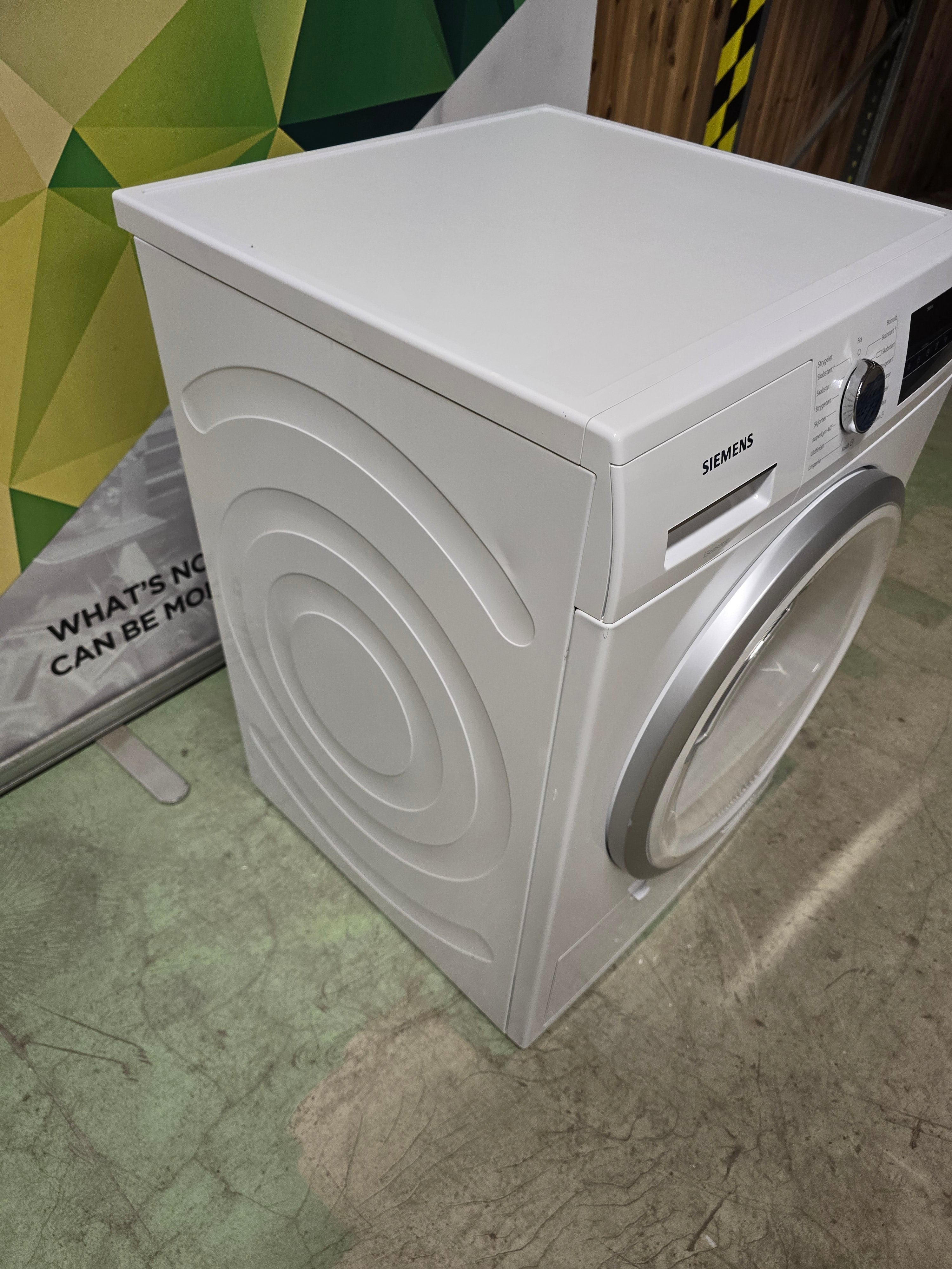 Siemens WT45H2K7DN varmepumpetørketrommel