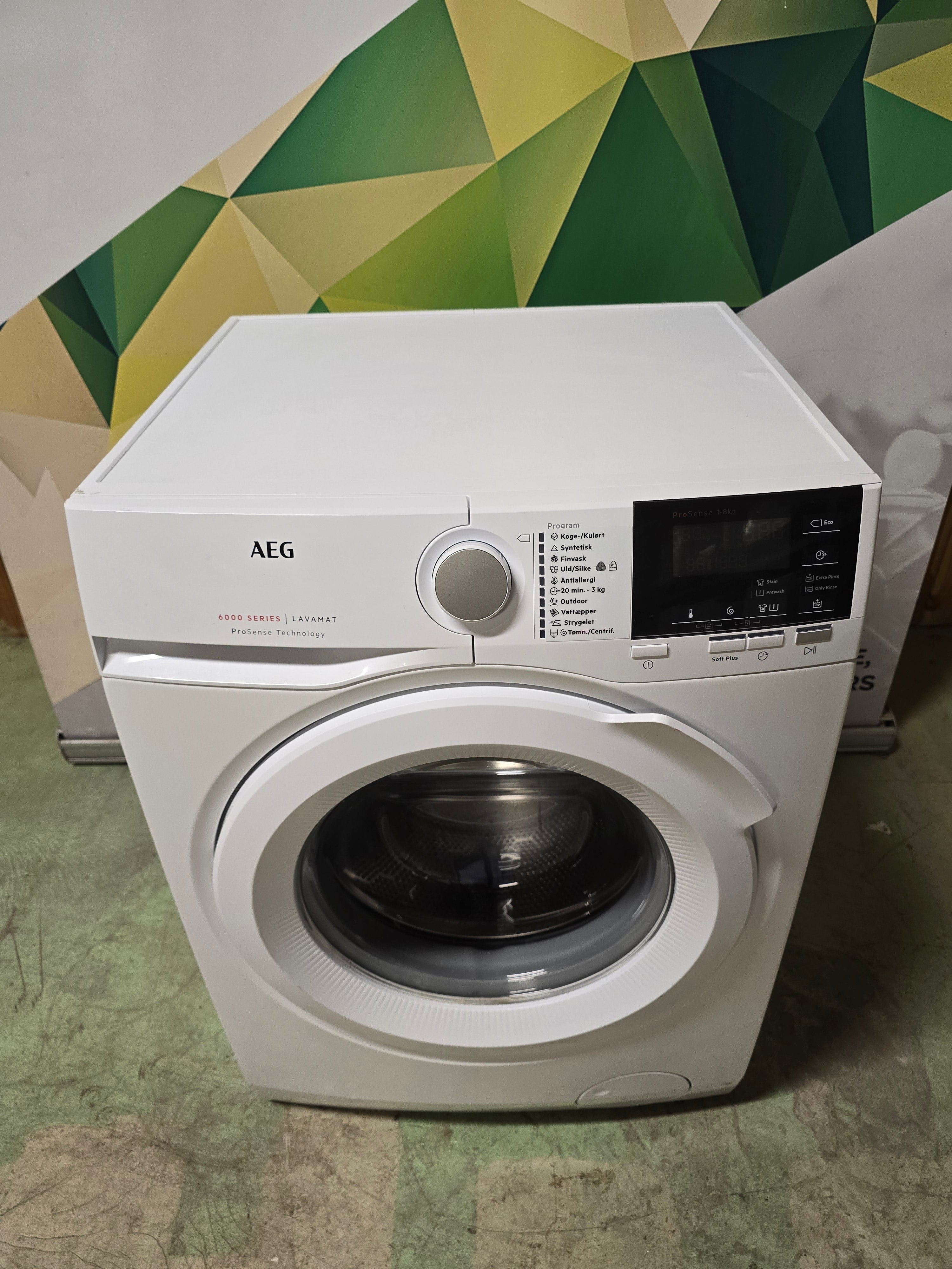 AEG L6FBP863G vaskemaskin