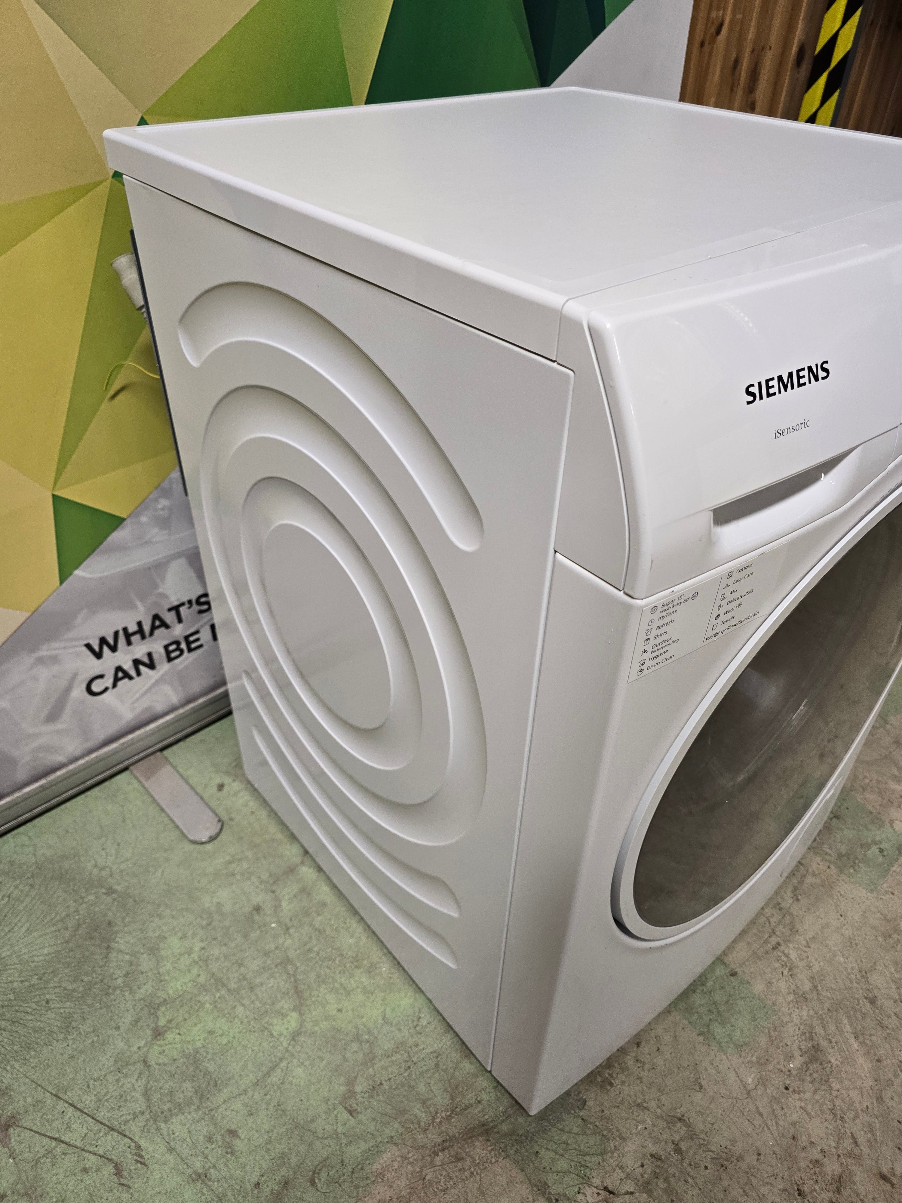 Siemens WD14U5O1SN vask & tørk