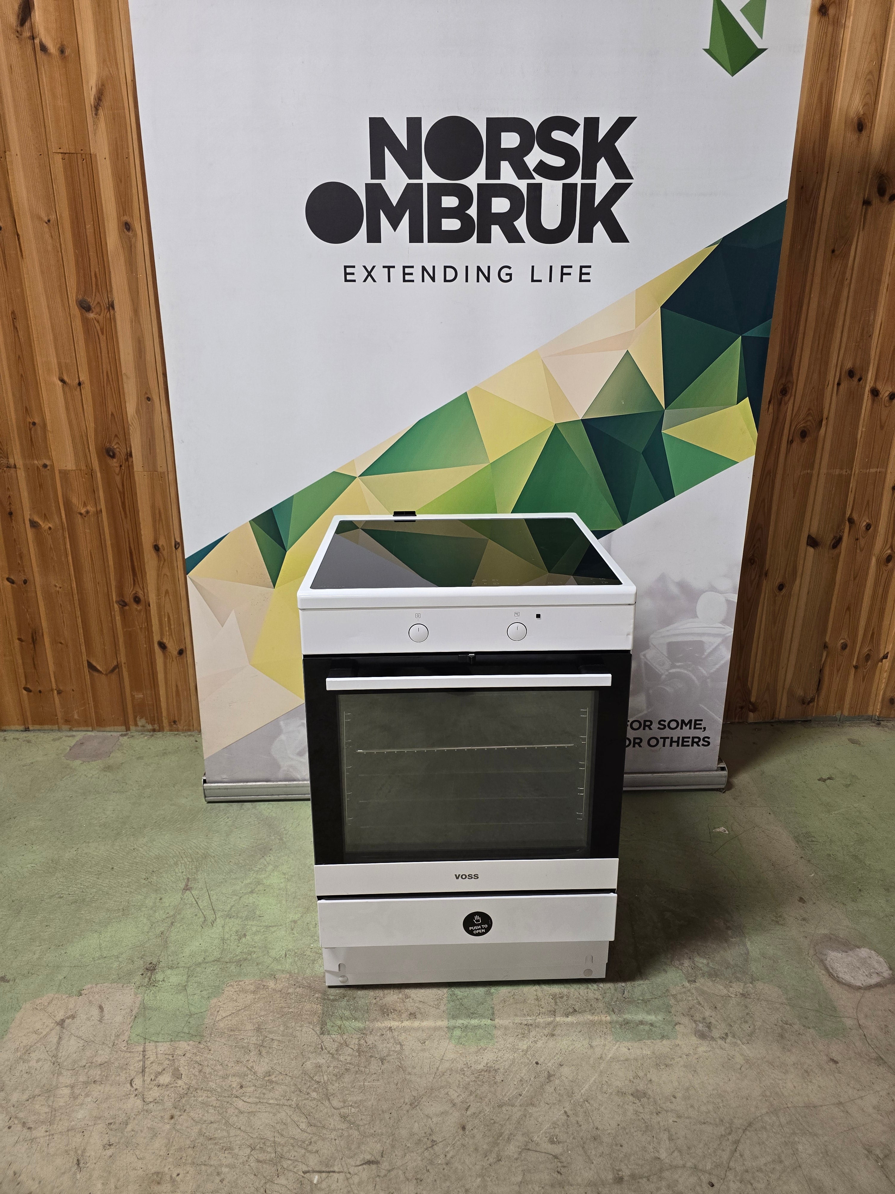 Voss-Electrolux VKI60350HV frittstående induksjonskomfyr