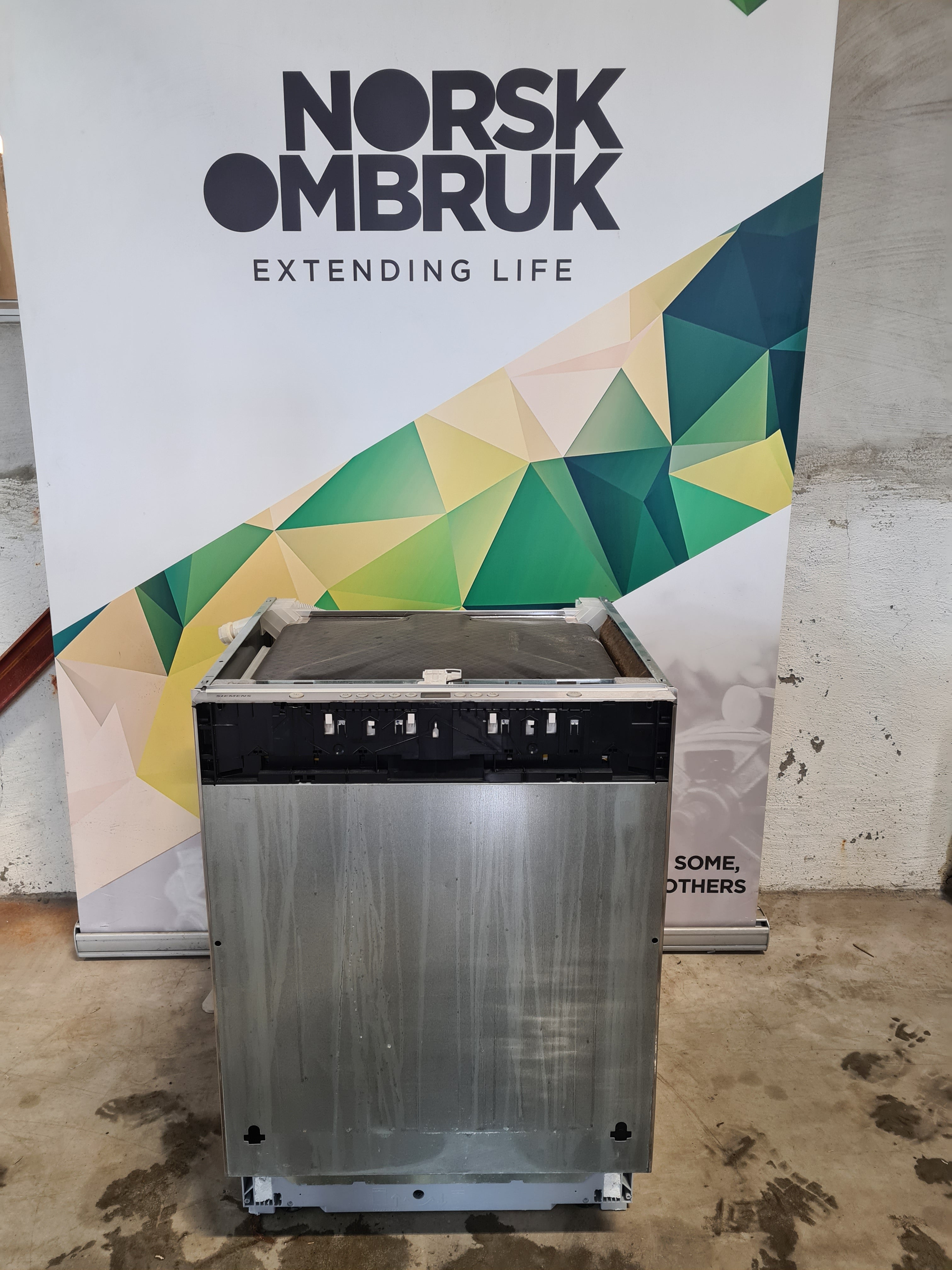 Siemens integrert oppvaskmaskin SX65M001SK