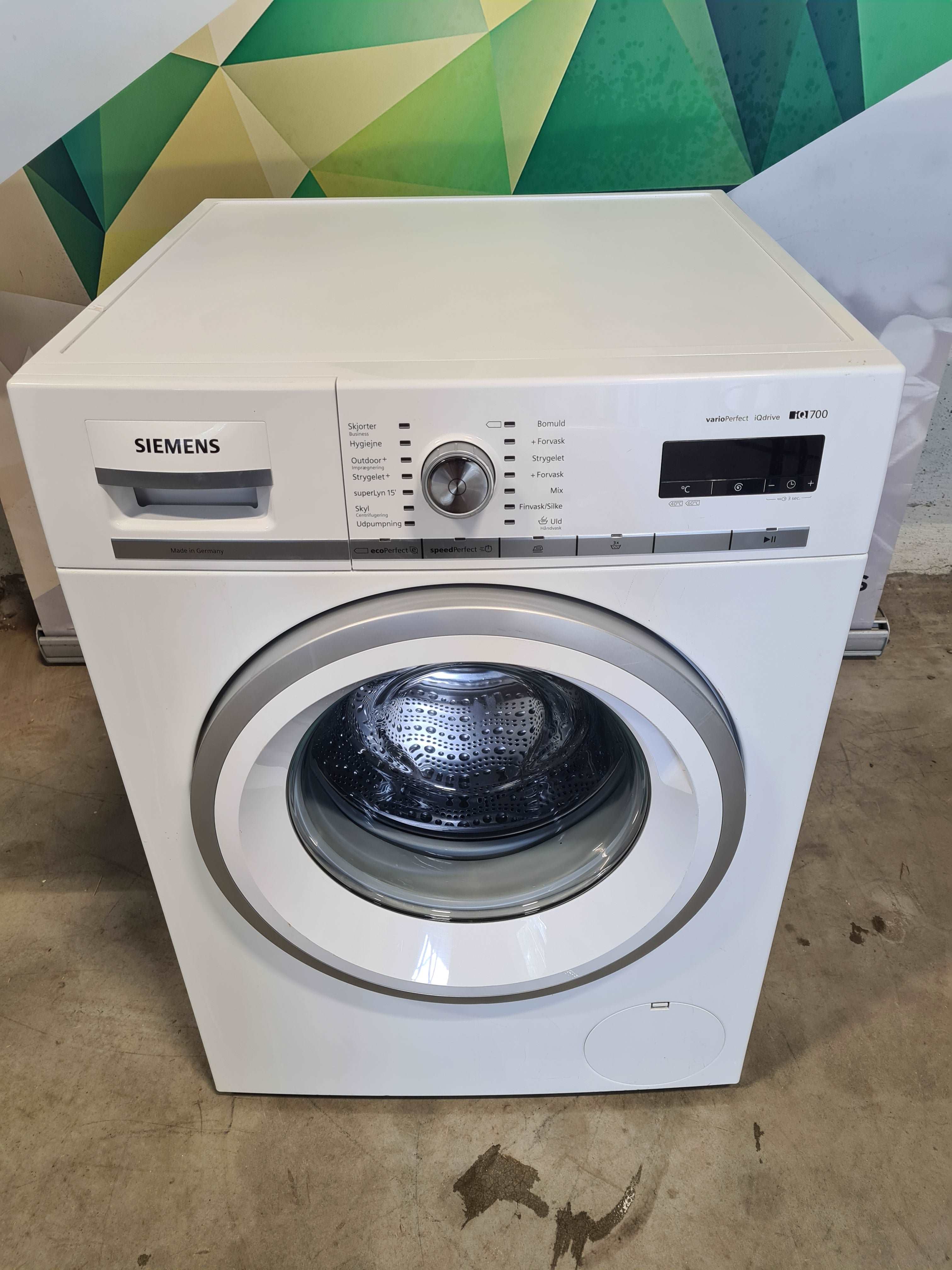 Siemens iSensoric vaskemaskin WM16W468DN