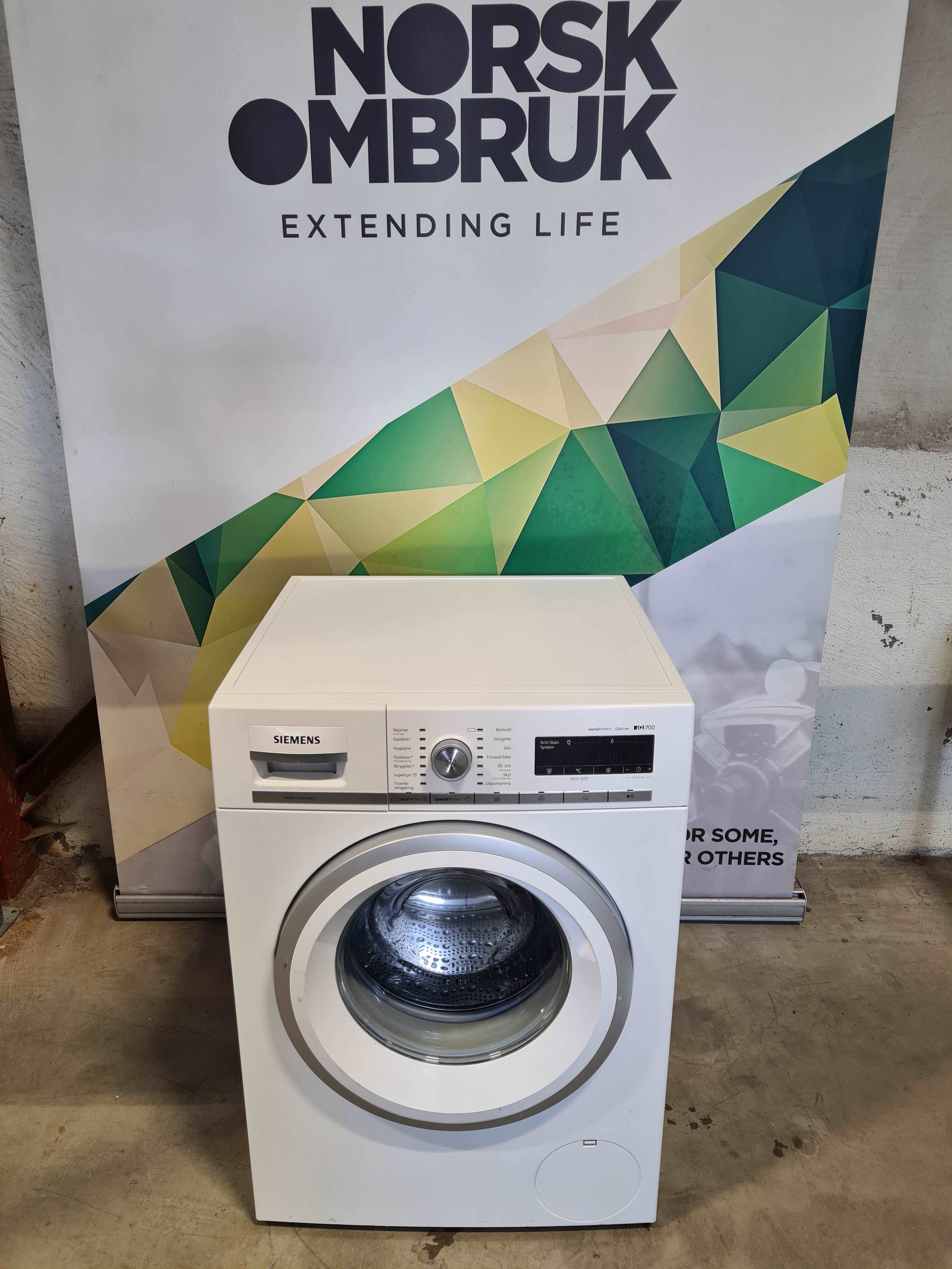 Siemens iSensoric vaskemaskin WM16W549DN