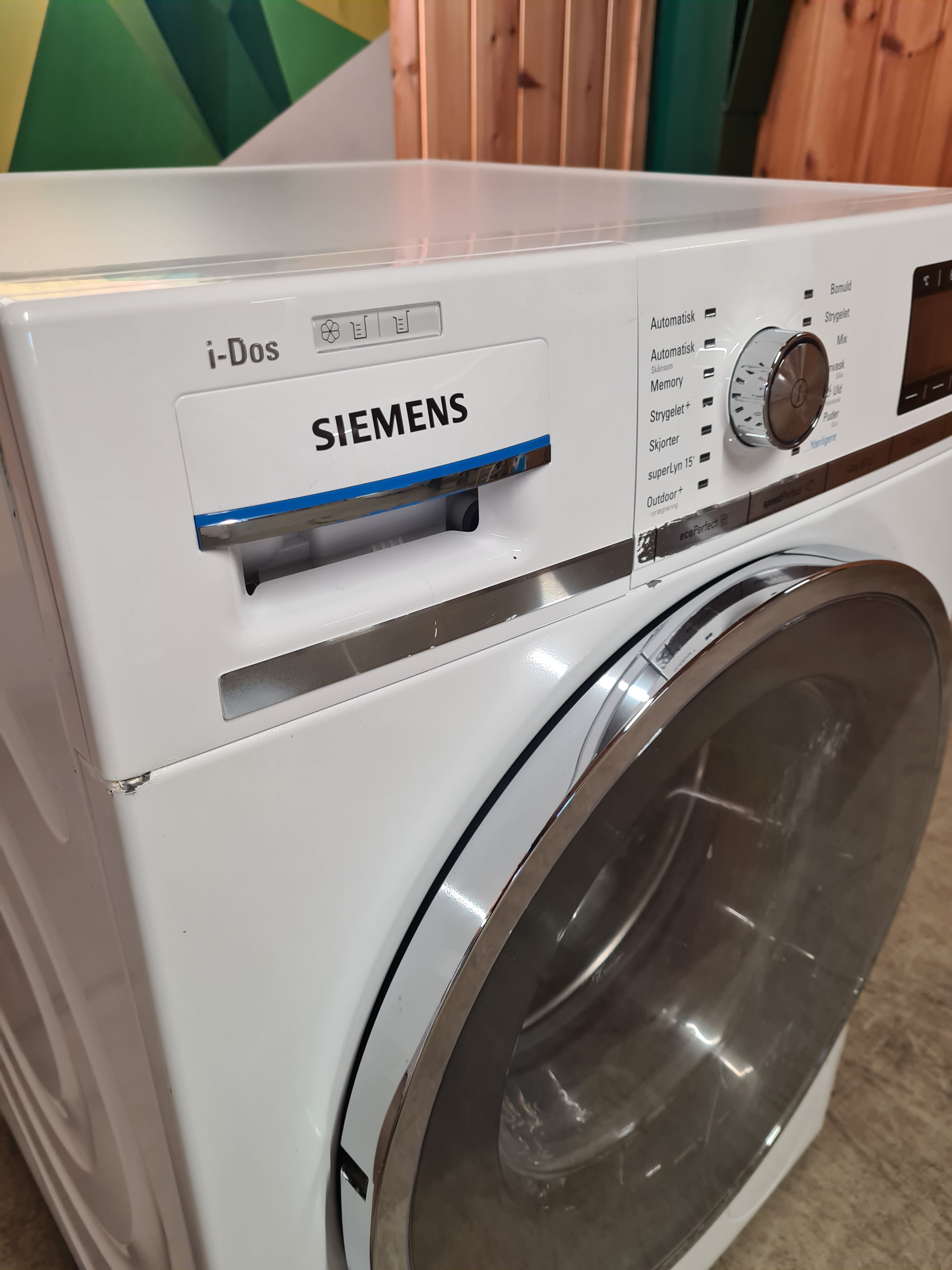 Siemens IQ800 vaskemaskin WM16Y890DN