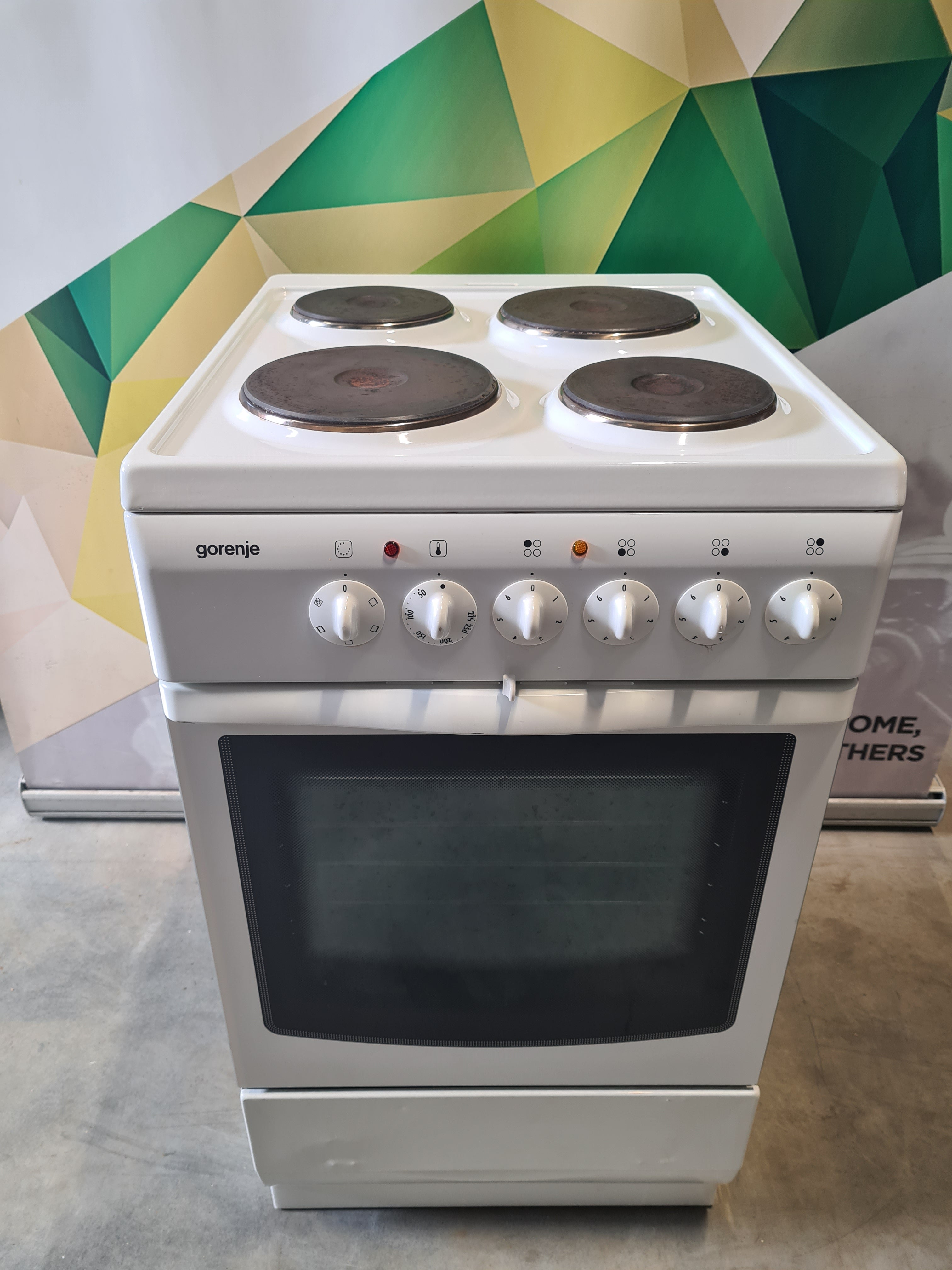 Gorenje E 2224 W 50cm platekomfyr