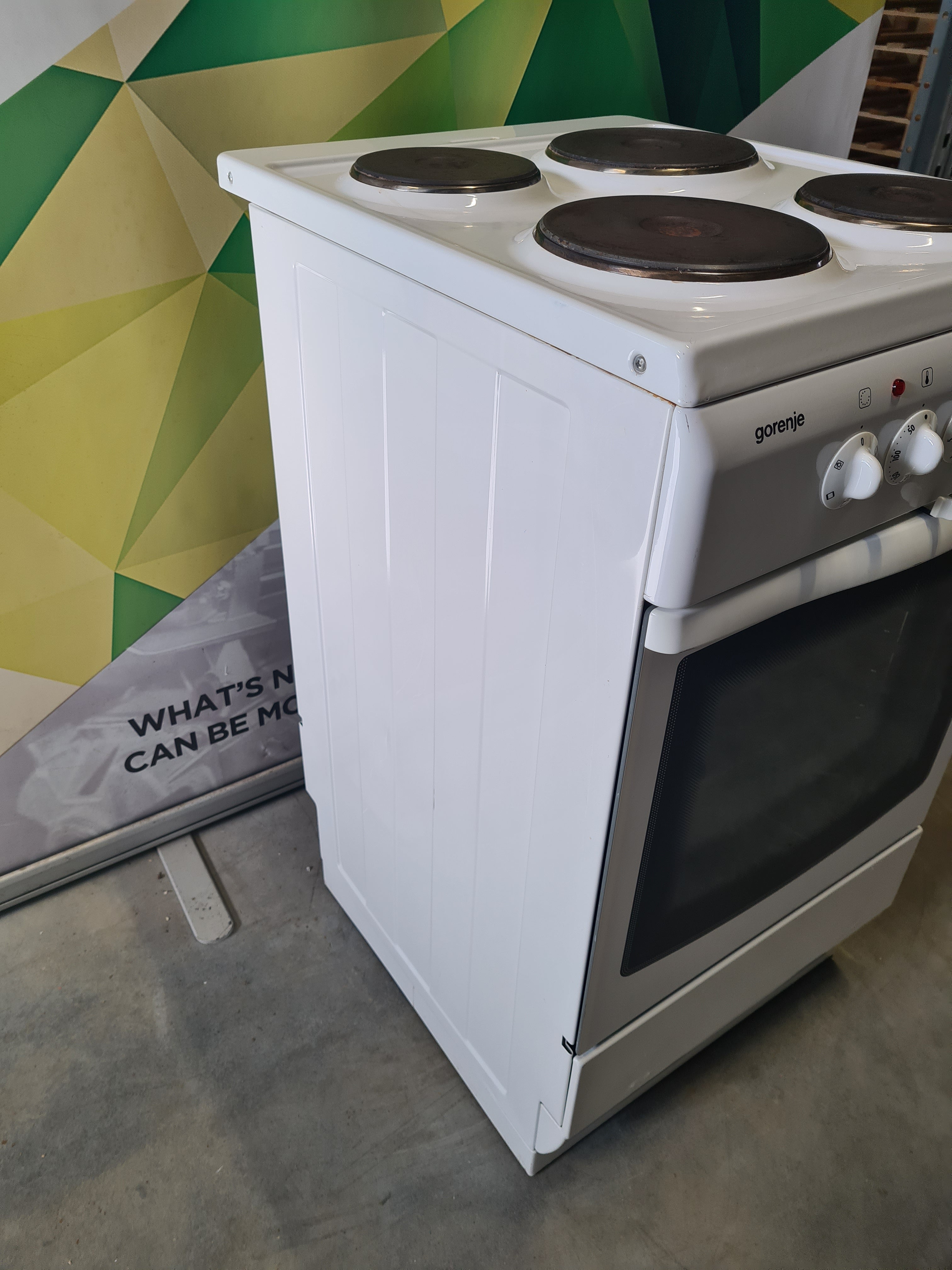 Gorenje E 2224 W 50cm platekomfyr