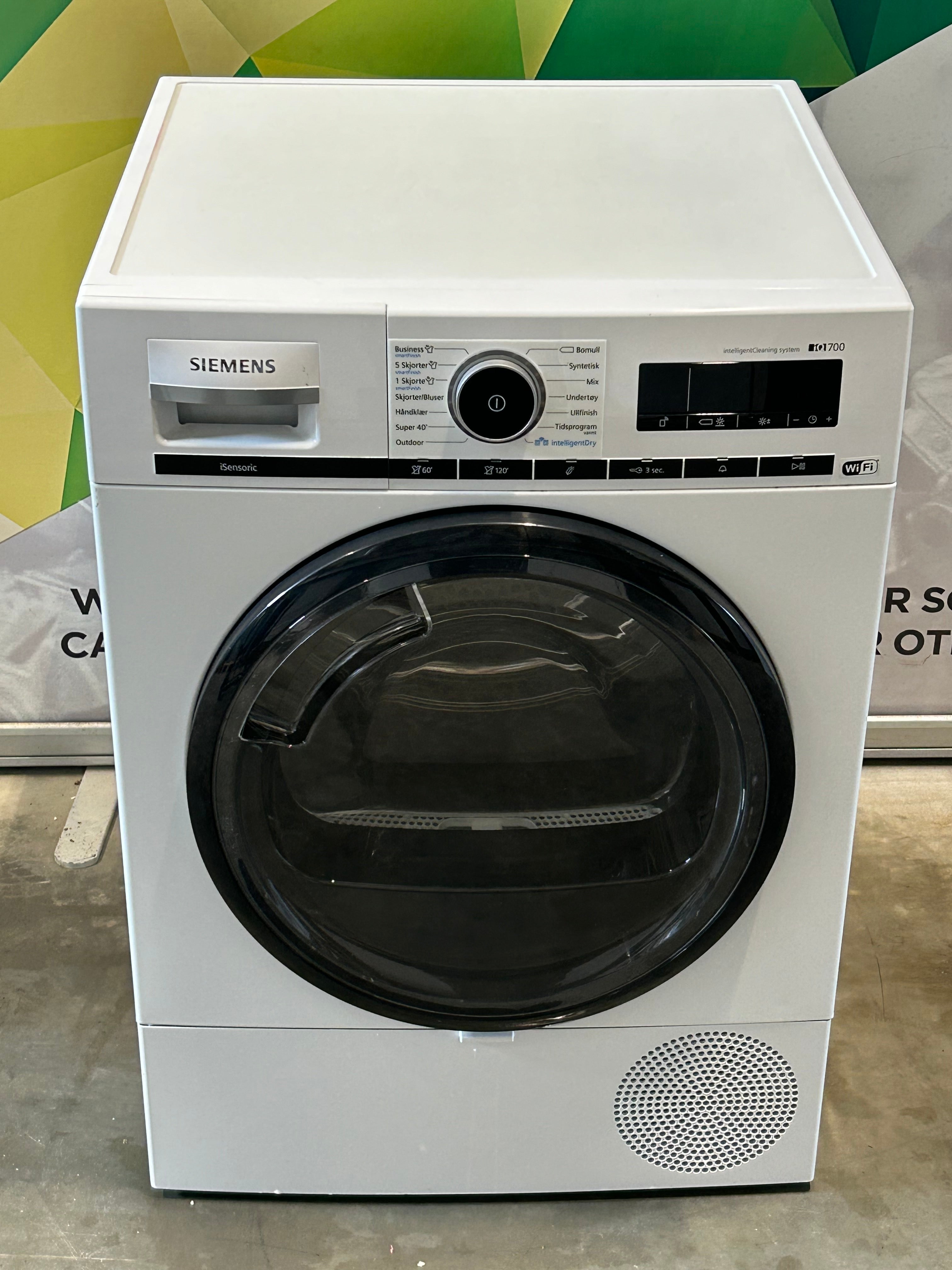 Siemens IQ700 Tørketrommel WT4HXKE9DN