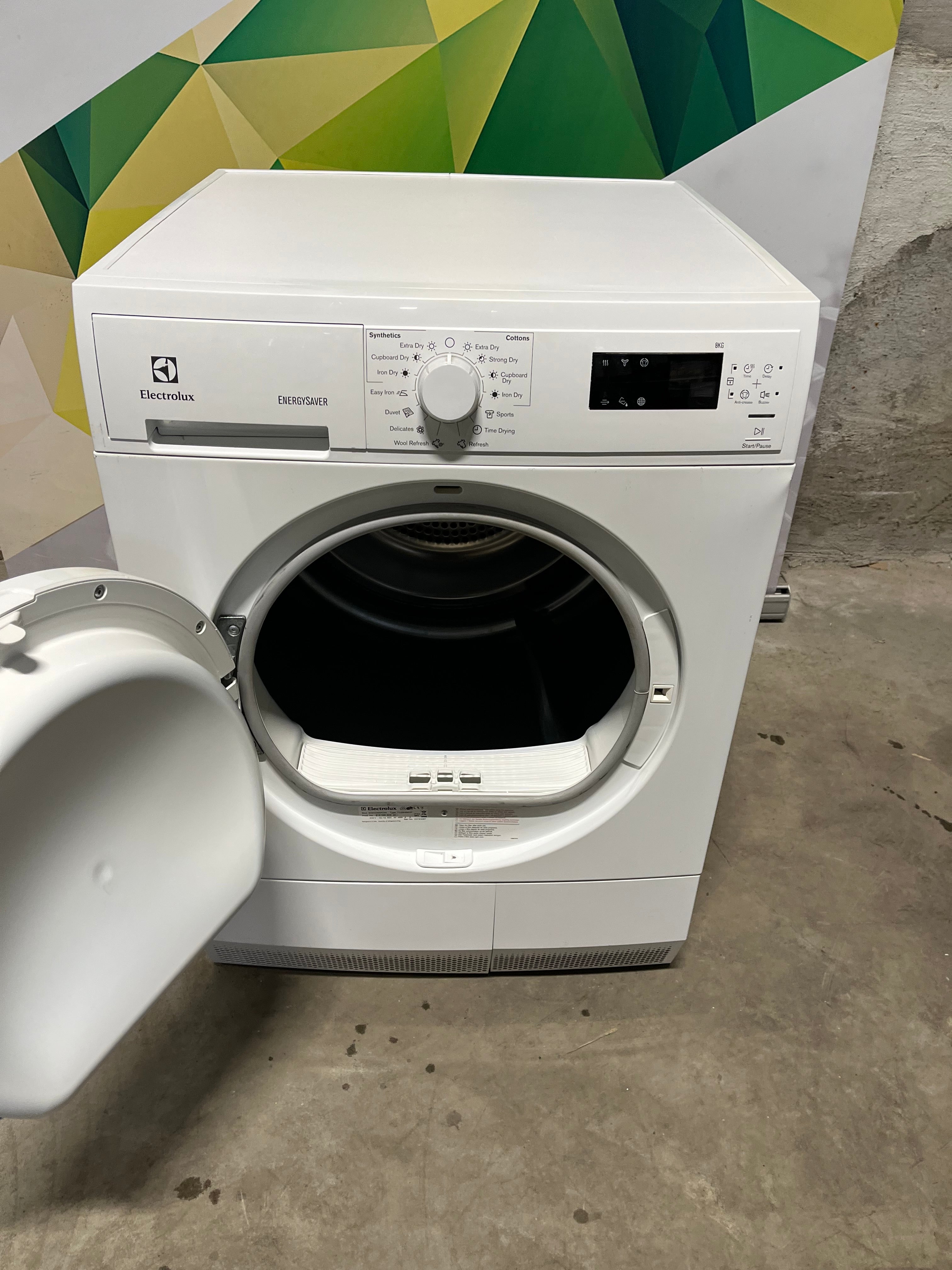 Electrolux varmepumpe-tørketrommel EDH3284PDW