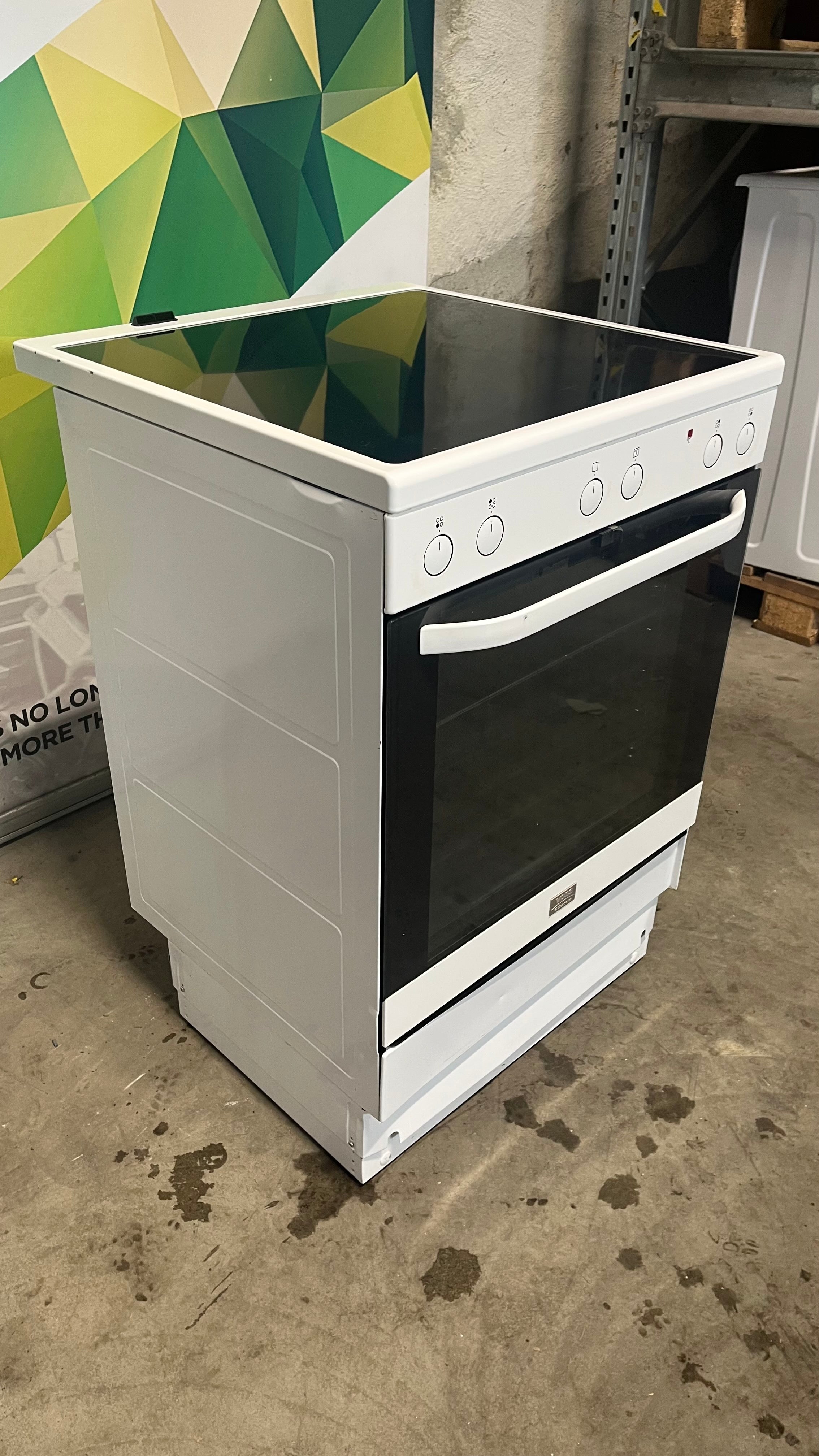 Voss-Electrolux keramisk komfyr ELK13039HV