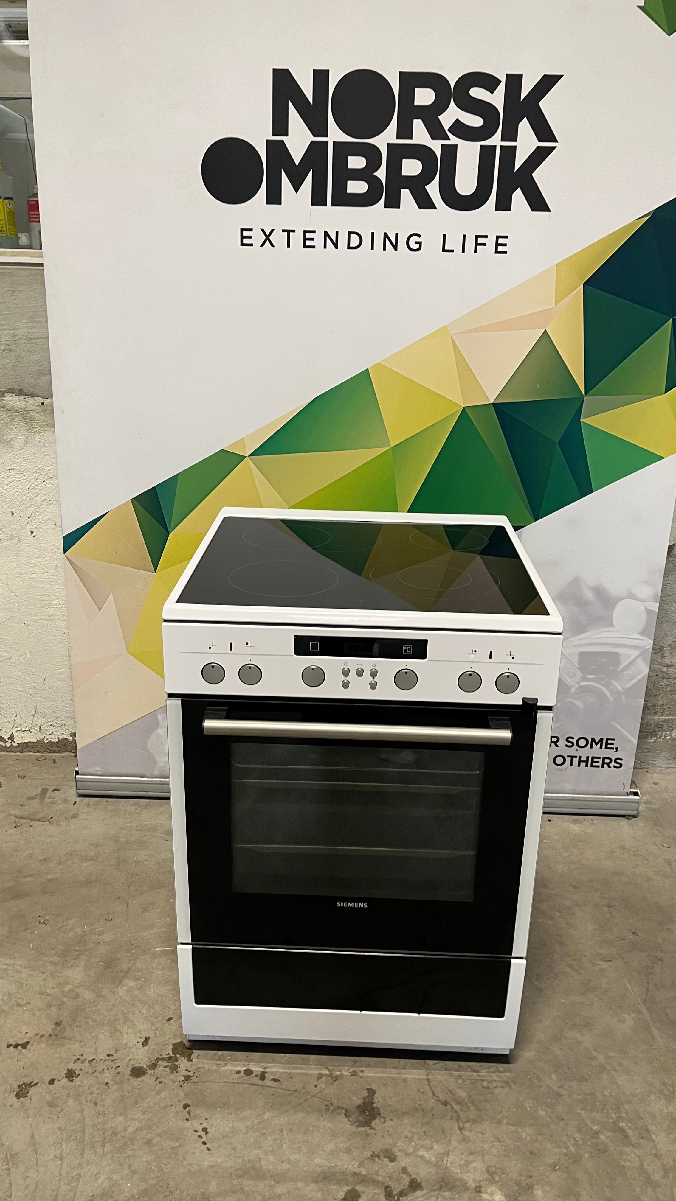 Siemens keramisk komfyr HC744233U