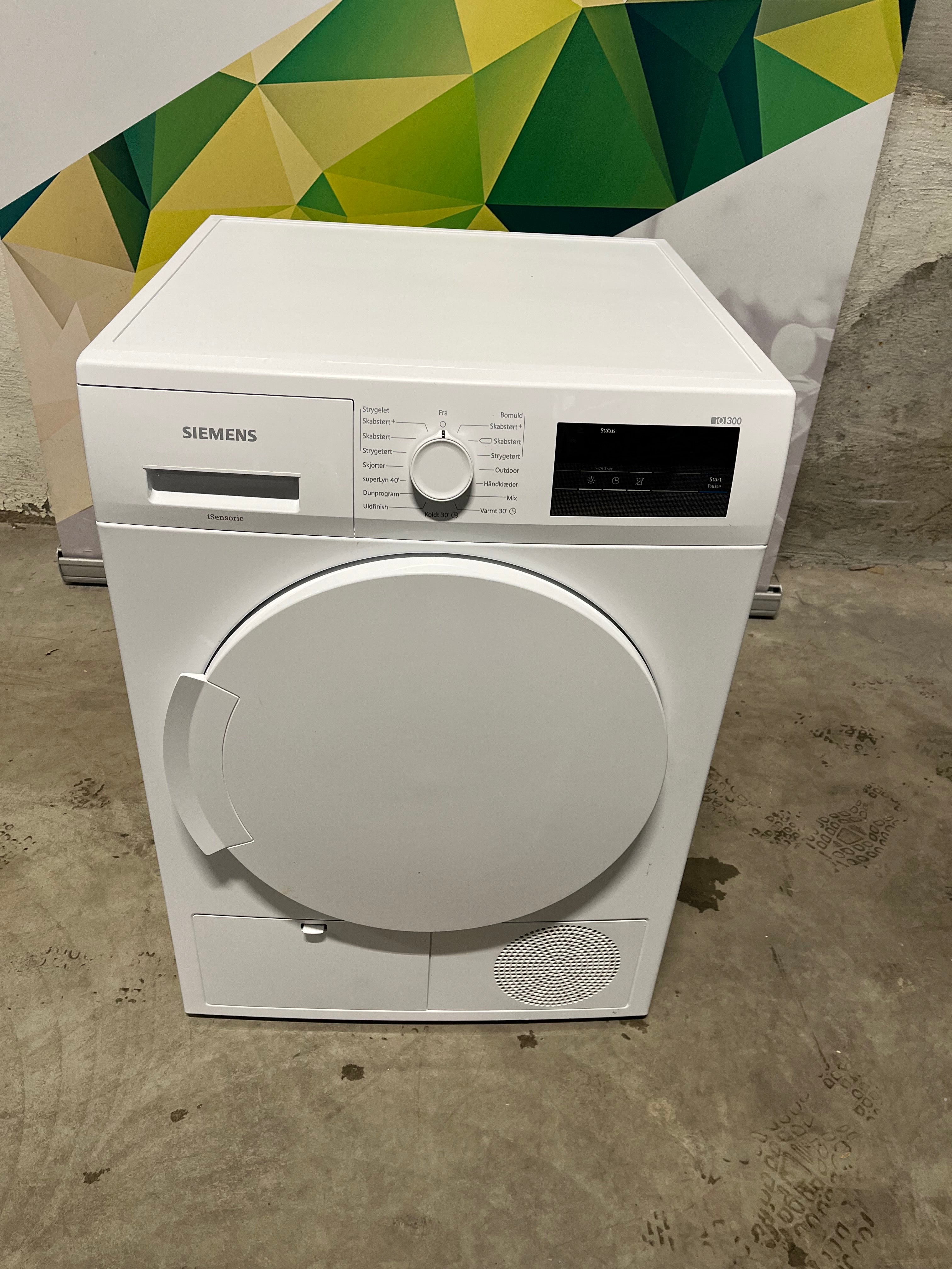 Siemens IQ300 tørketrommel WT43H007DN