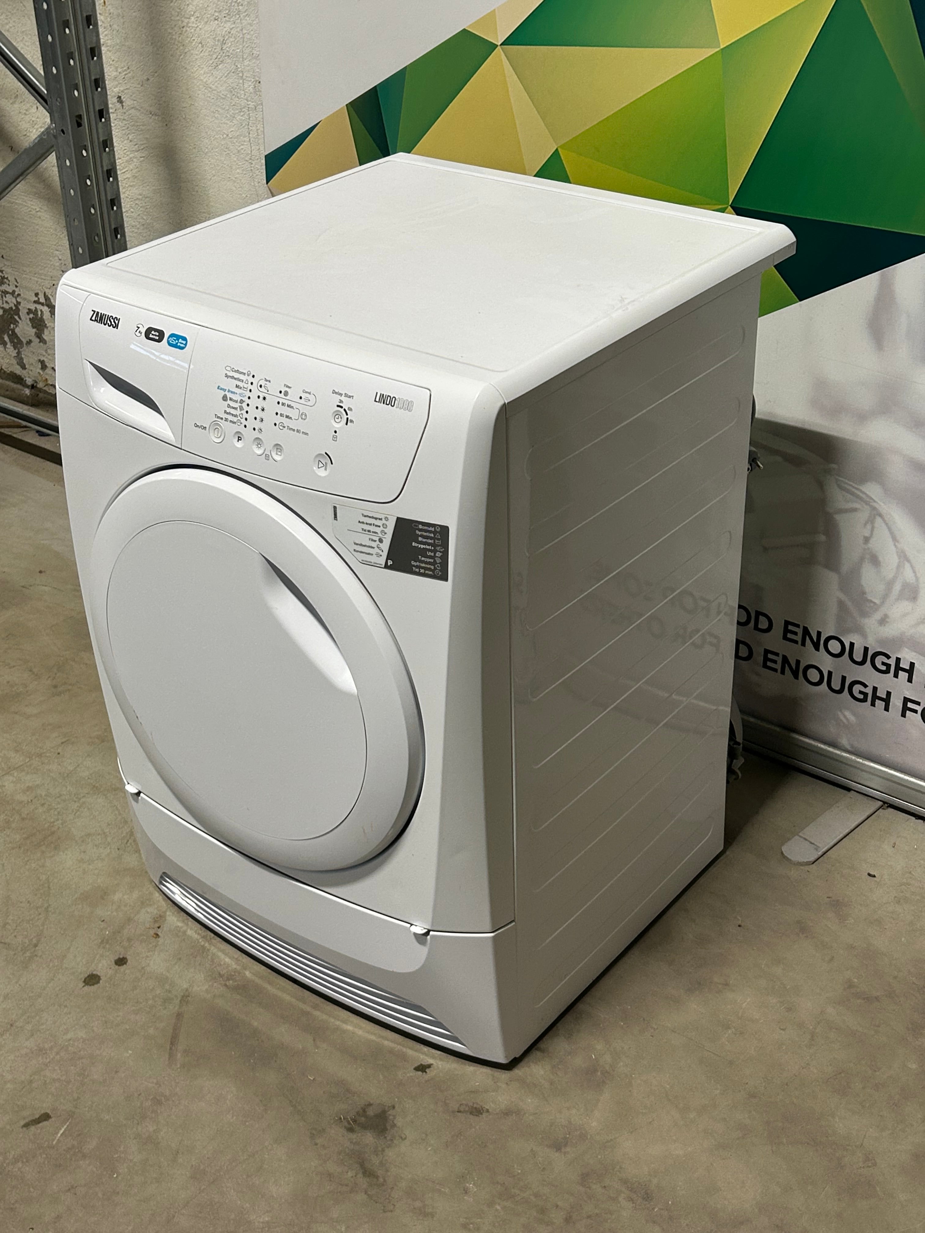 Zanussi varmepumpetørketrommel ZDH7332PZ