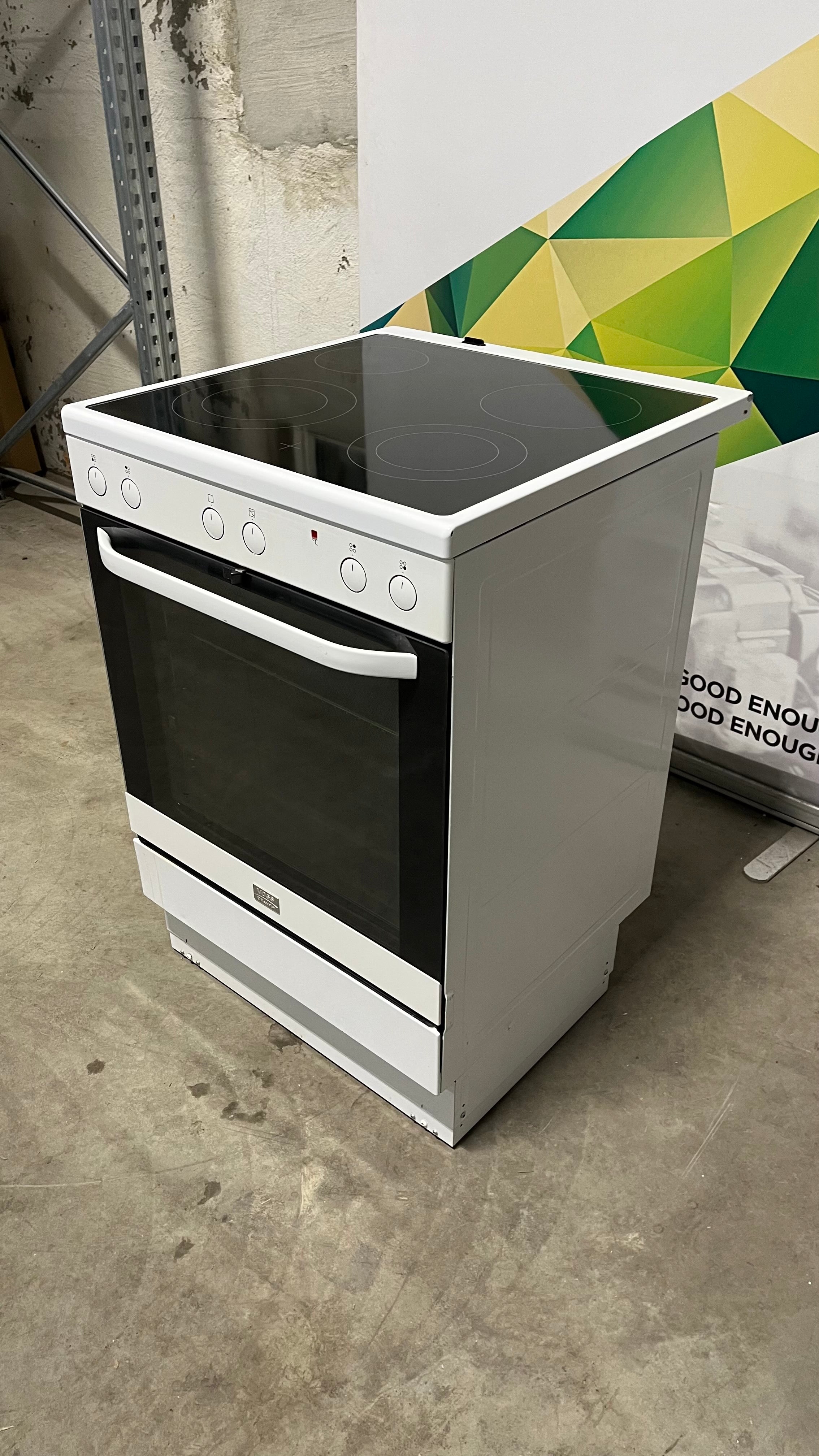 Voss-Electrolux keramisk komfyr ELK13030-HV