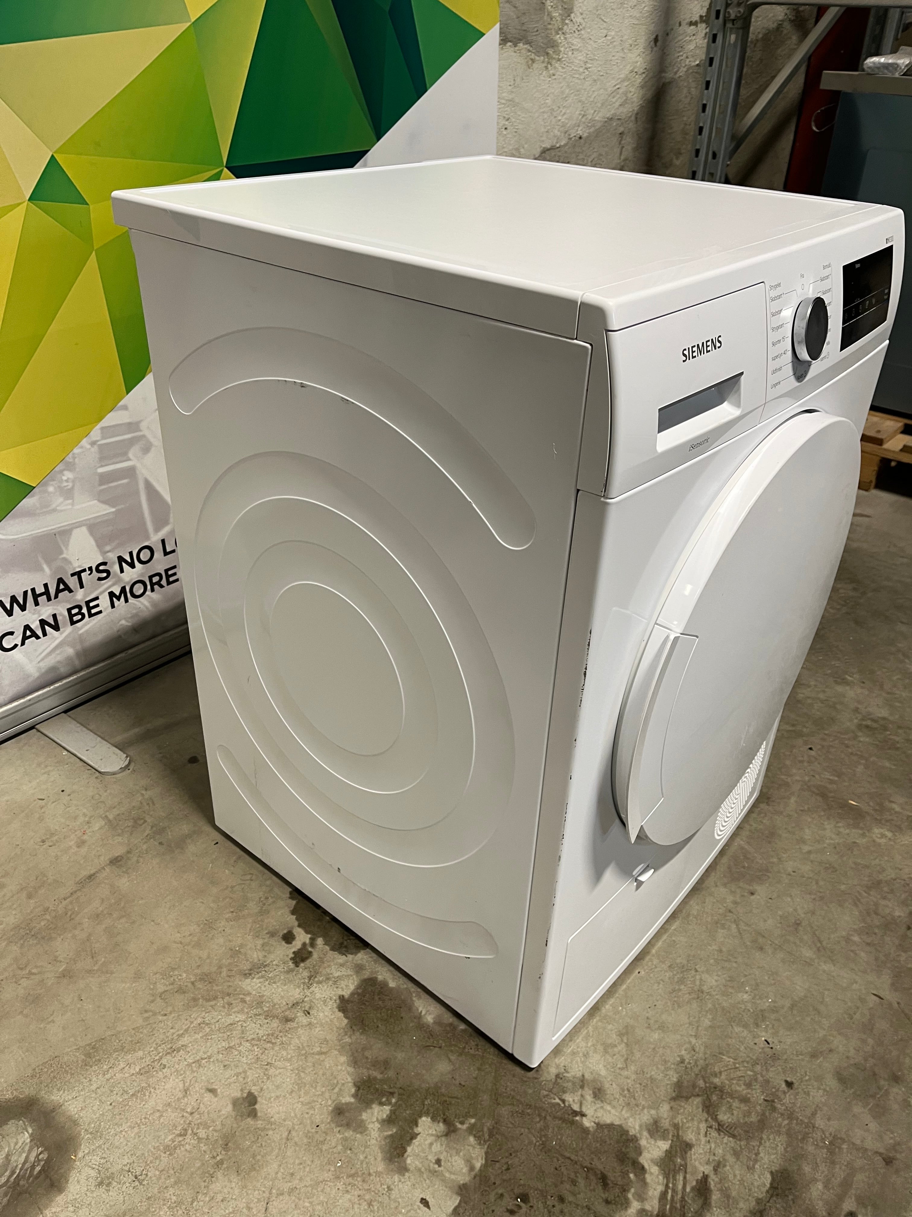 Siemens iq300 tørketrommel WT43N2L7DN