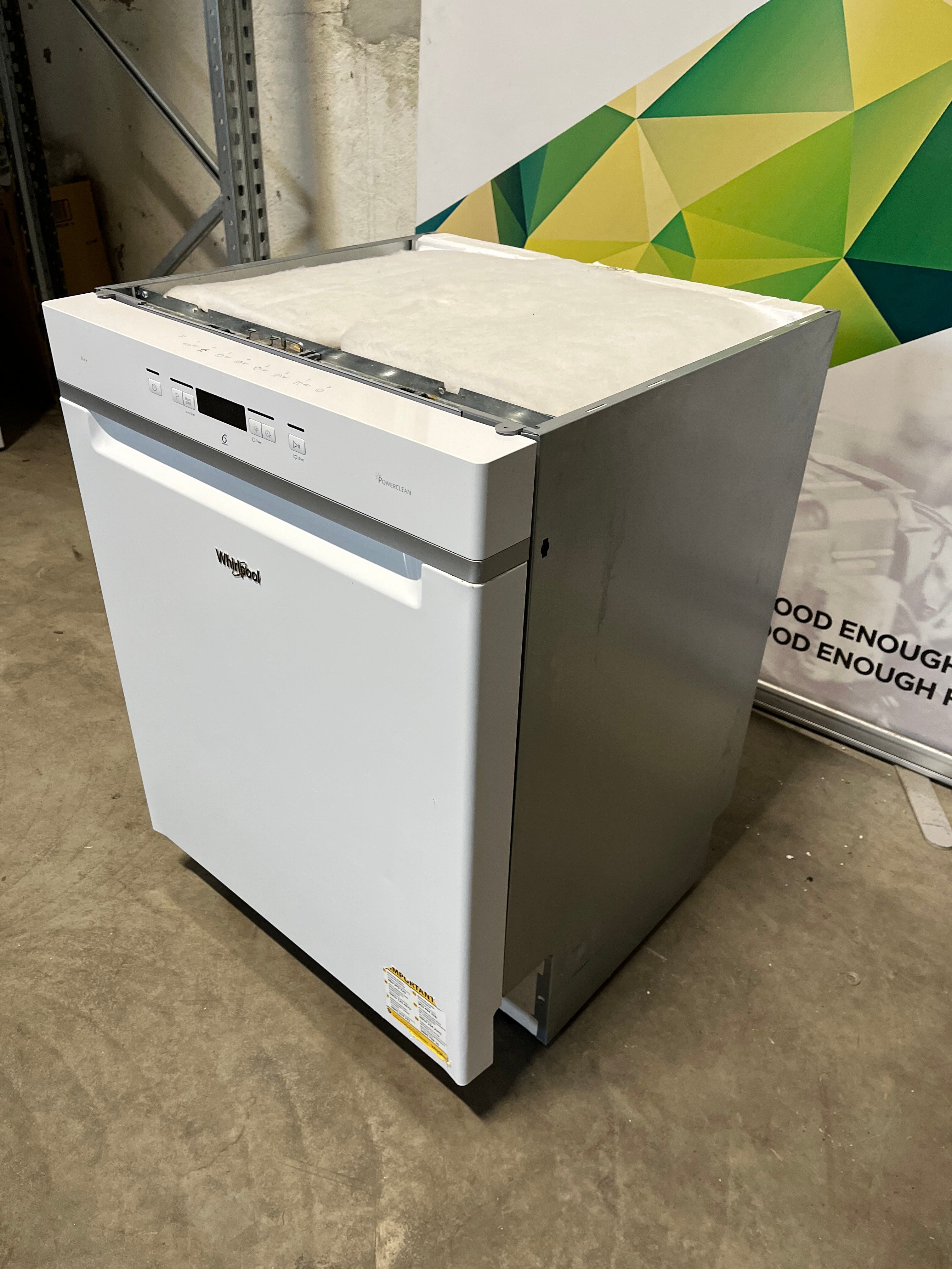 Whirlpool oppvaskmaskin WUC3T123PF