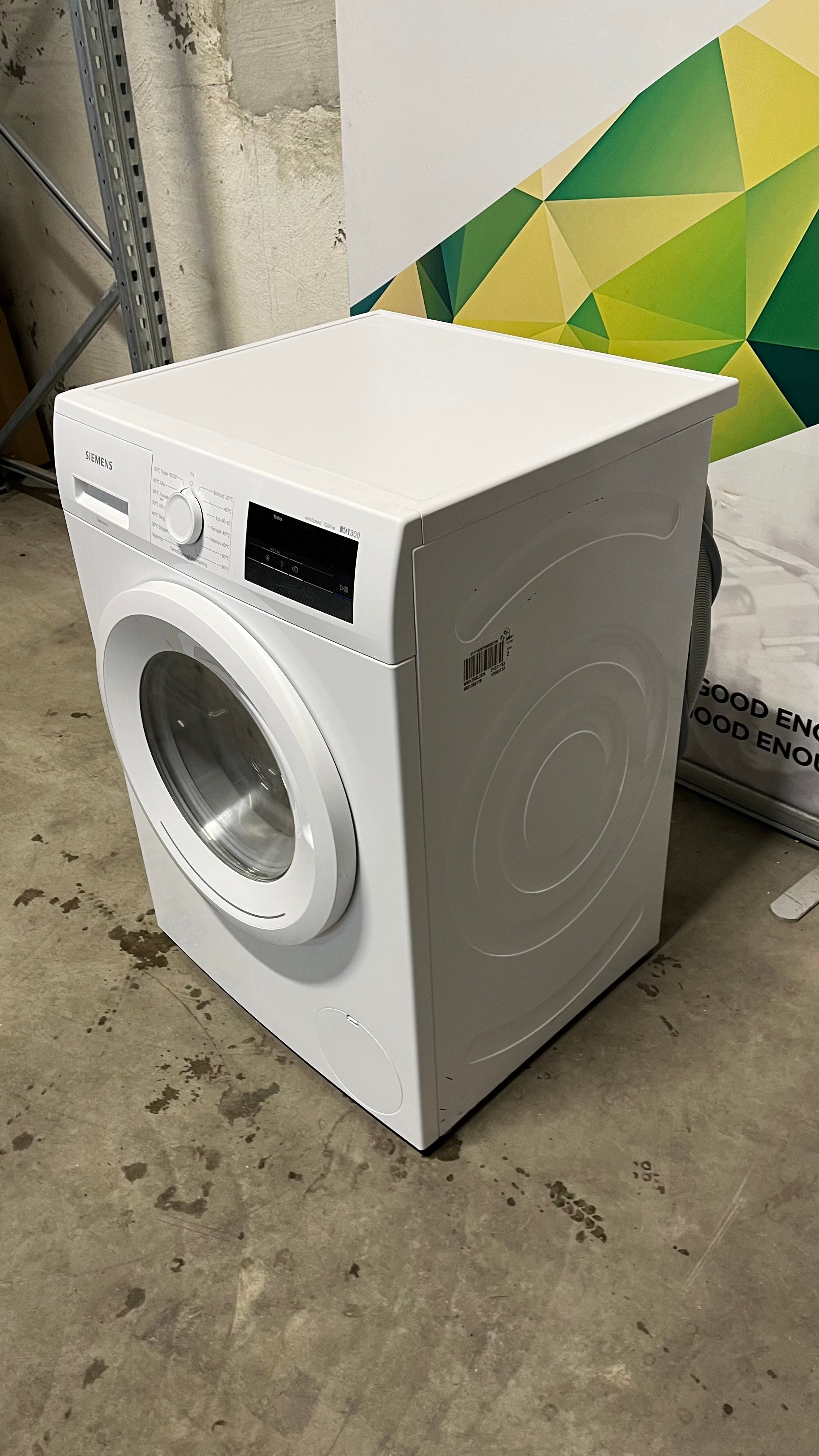 Siemens vaskemaskin WM12N2O2DN