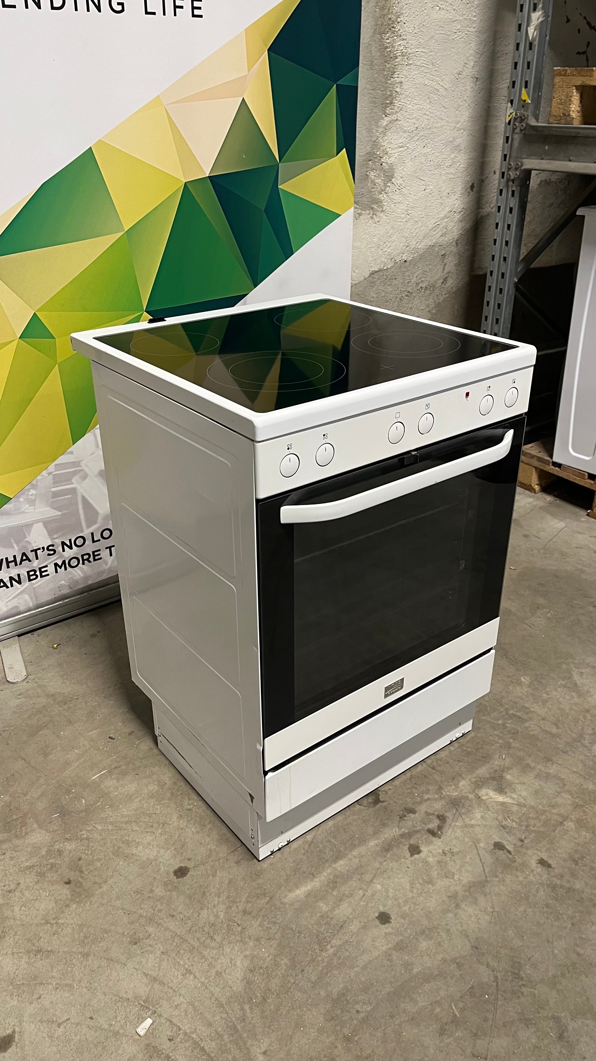 Voss-Electrolux keramisk komfyr ELK13030-HV