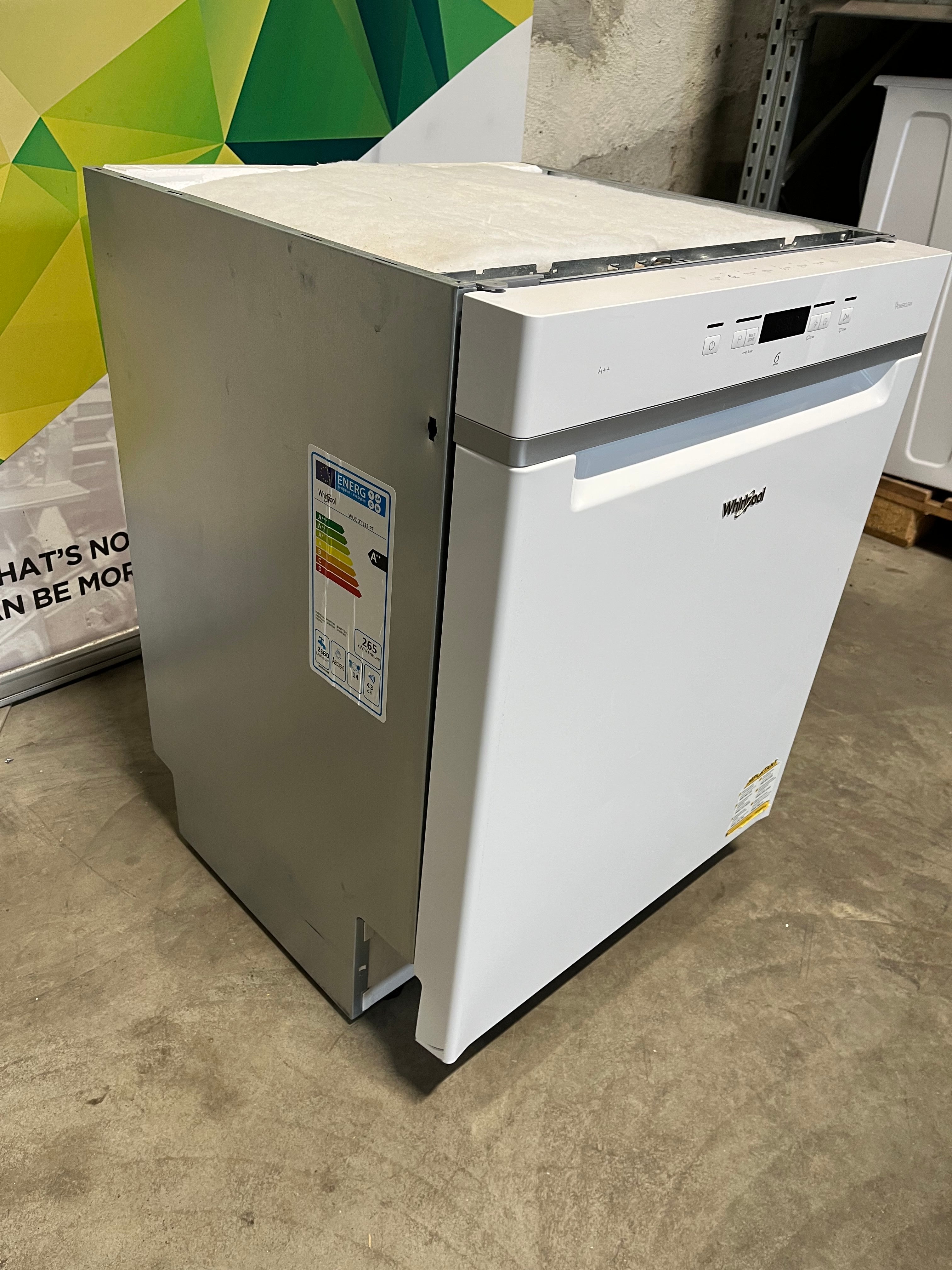 Whirlpool oppvaskmaskin WUC3T123PF