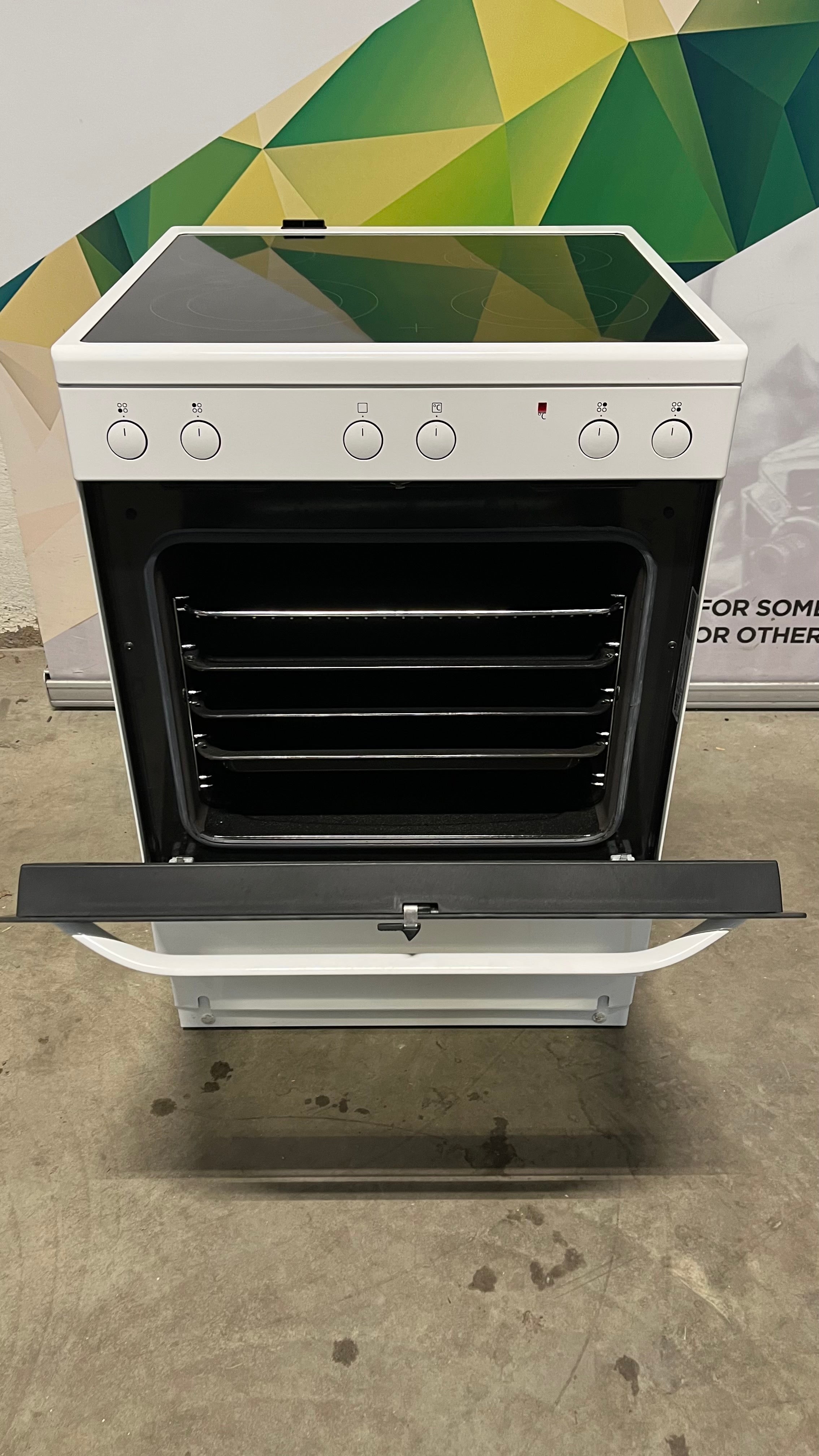 Voss-Electrolux keramisk komfyr ELK13039HV