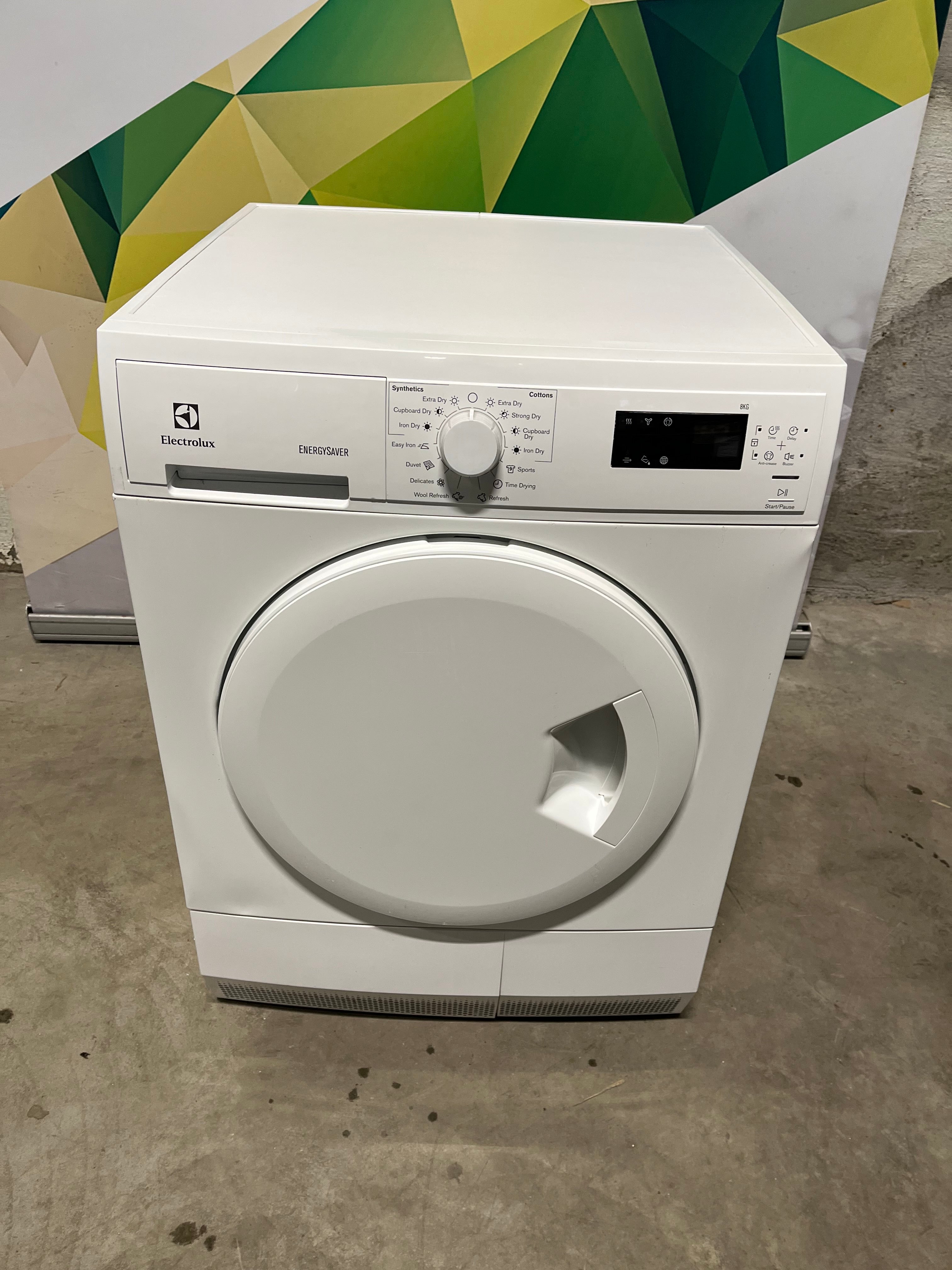 Electrolux varmepumpe-tørketrommel EDH3284PDW