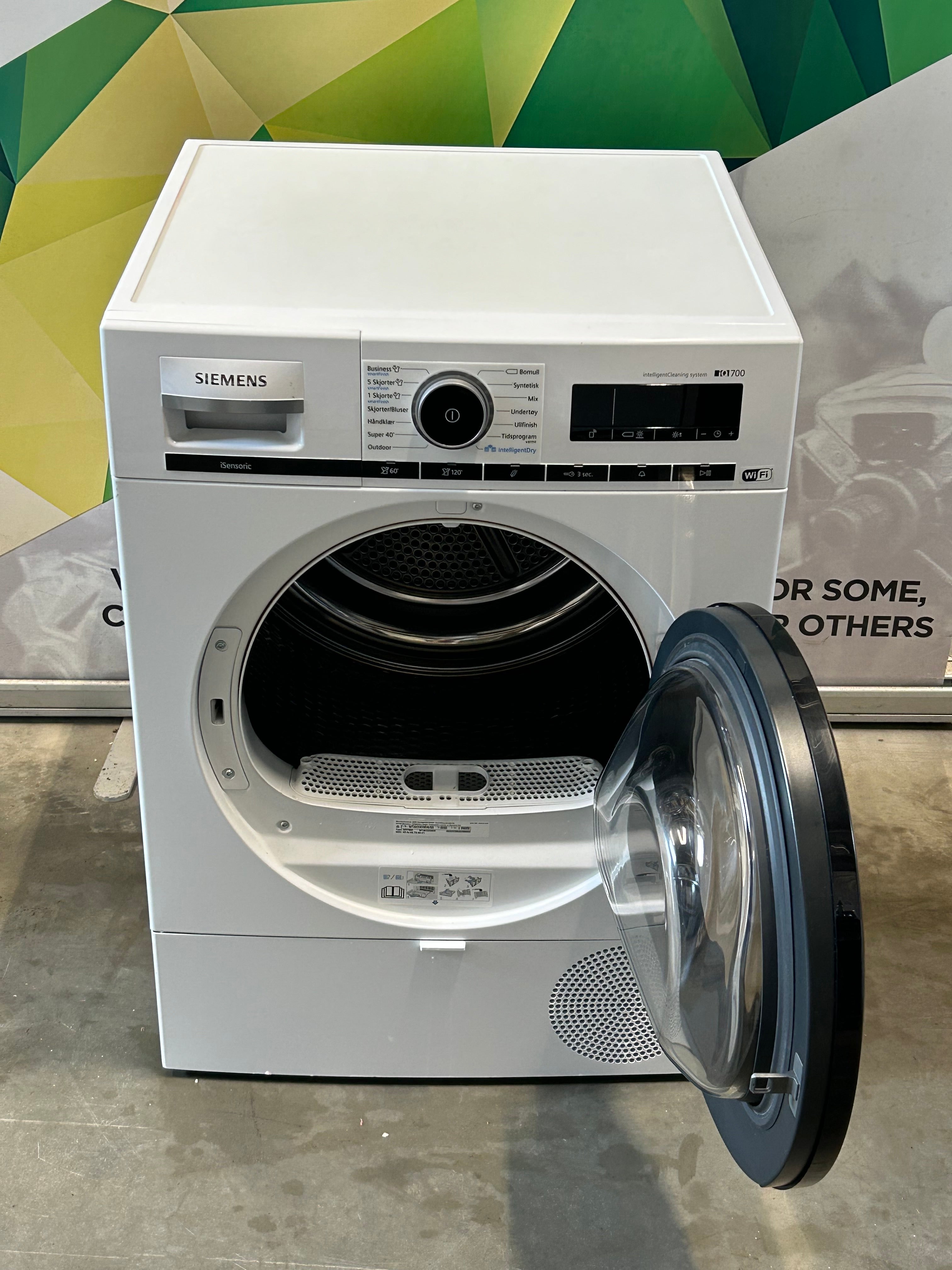 Siemens IQ700 Tørketrommel WT4HXKE9DN