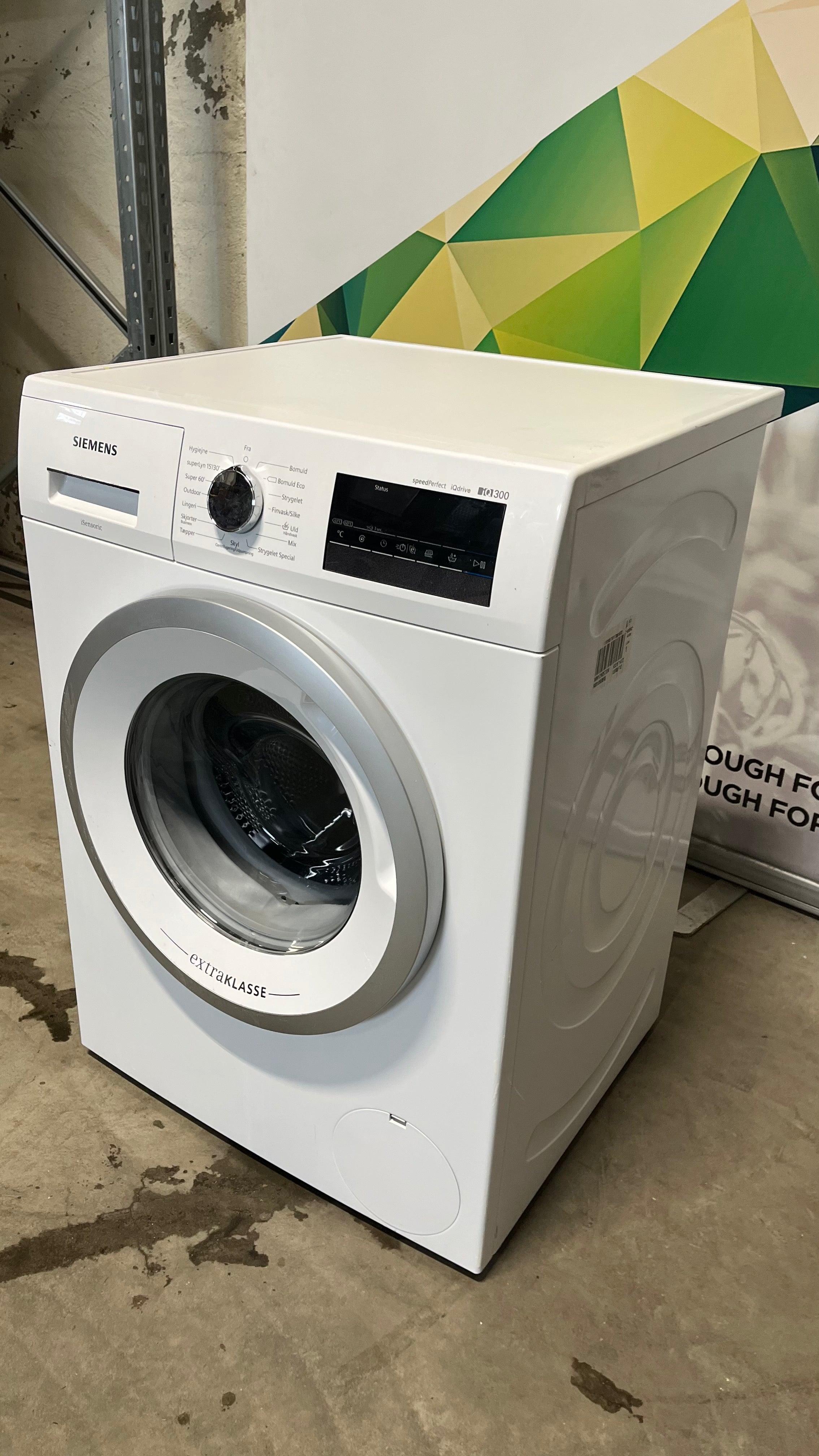 Siemens iQ300 vaskemaskin WM12N2C7DN