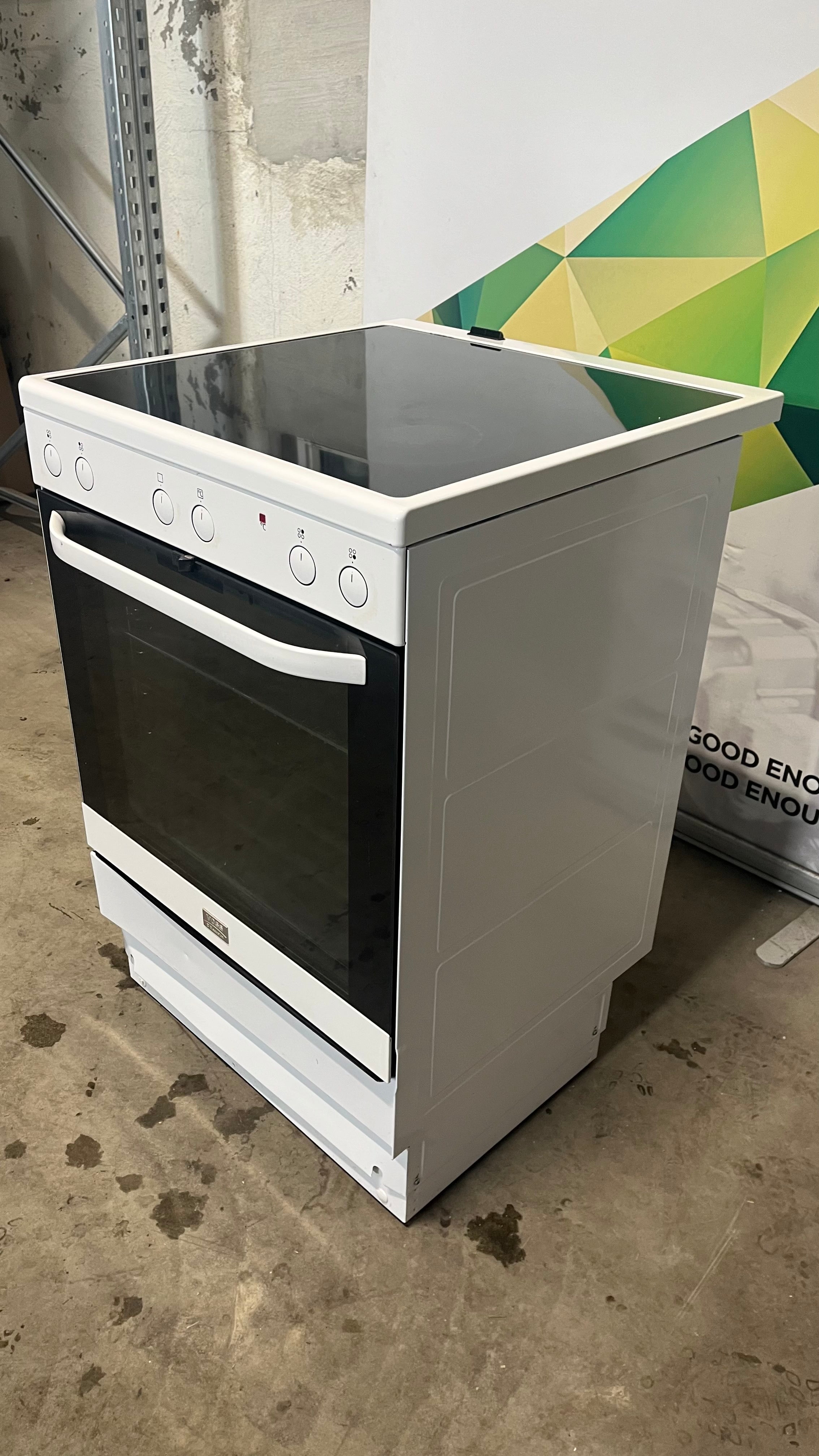 Voss-Electrolux keramisk komfyr ELK13039HV