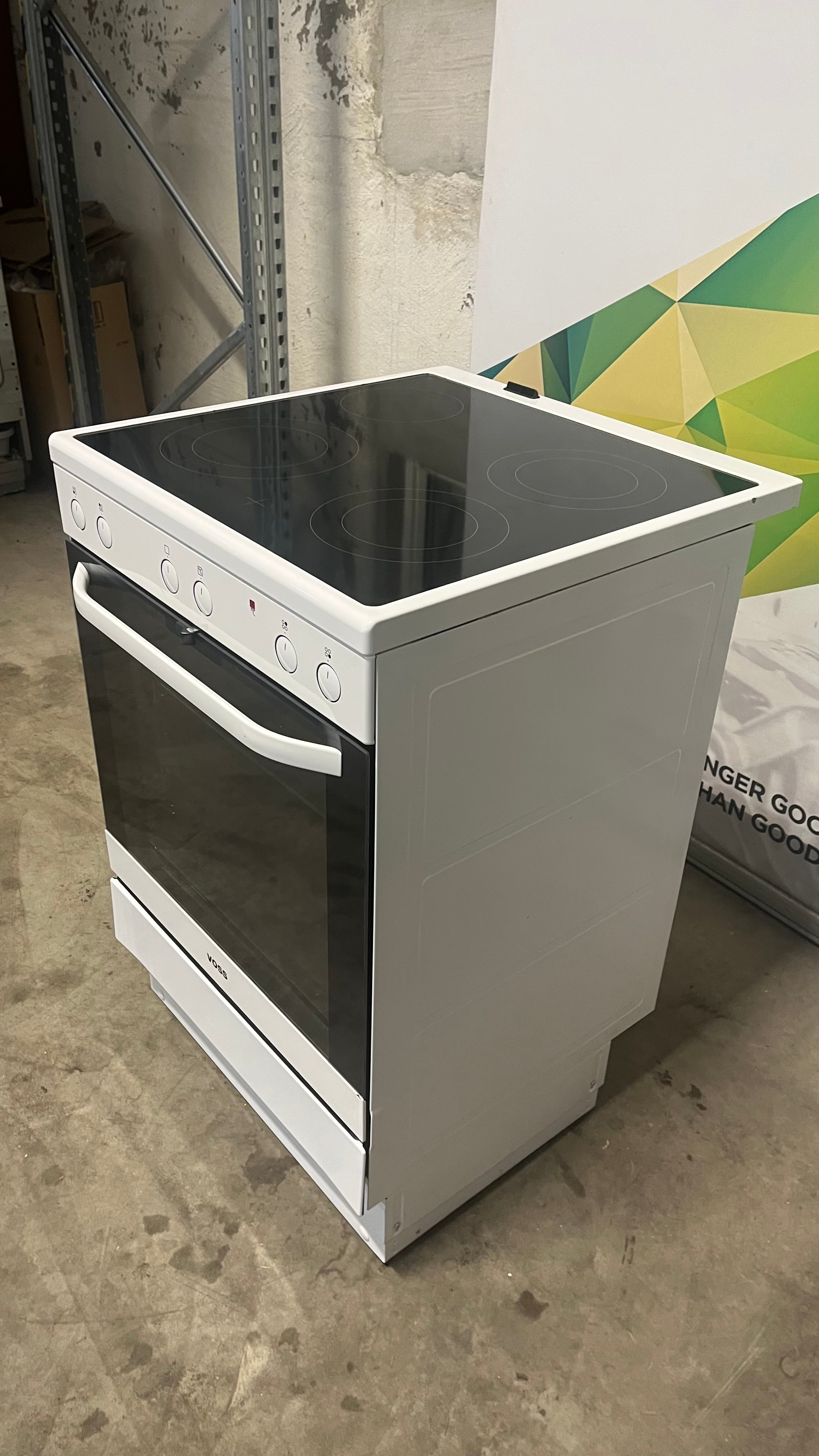 Voss-Electrolux keramisk komfyr ELK13039HV