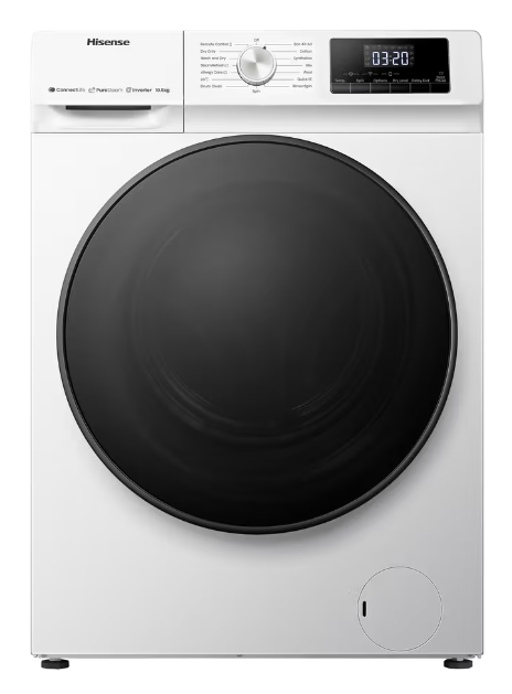 Hisense WD3Q1043BW kombi vaskemaskin/tørketrommel