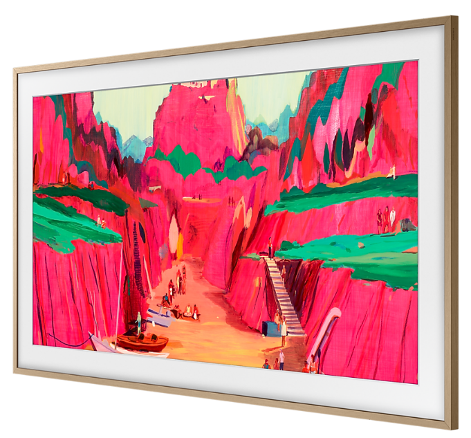 Samsung VG-SCFF75TKBXC ramme til The Frame 75" – Teak