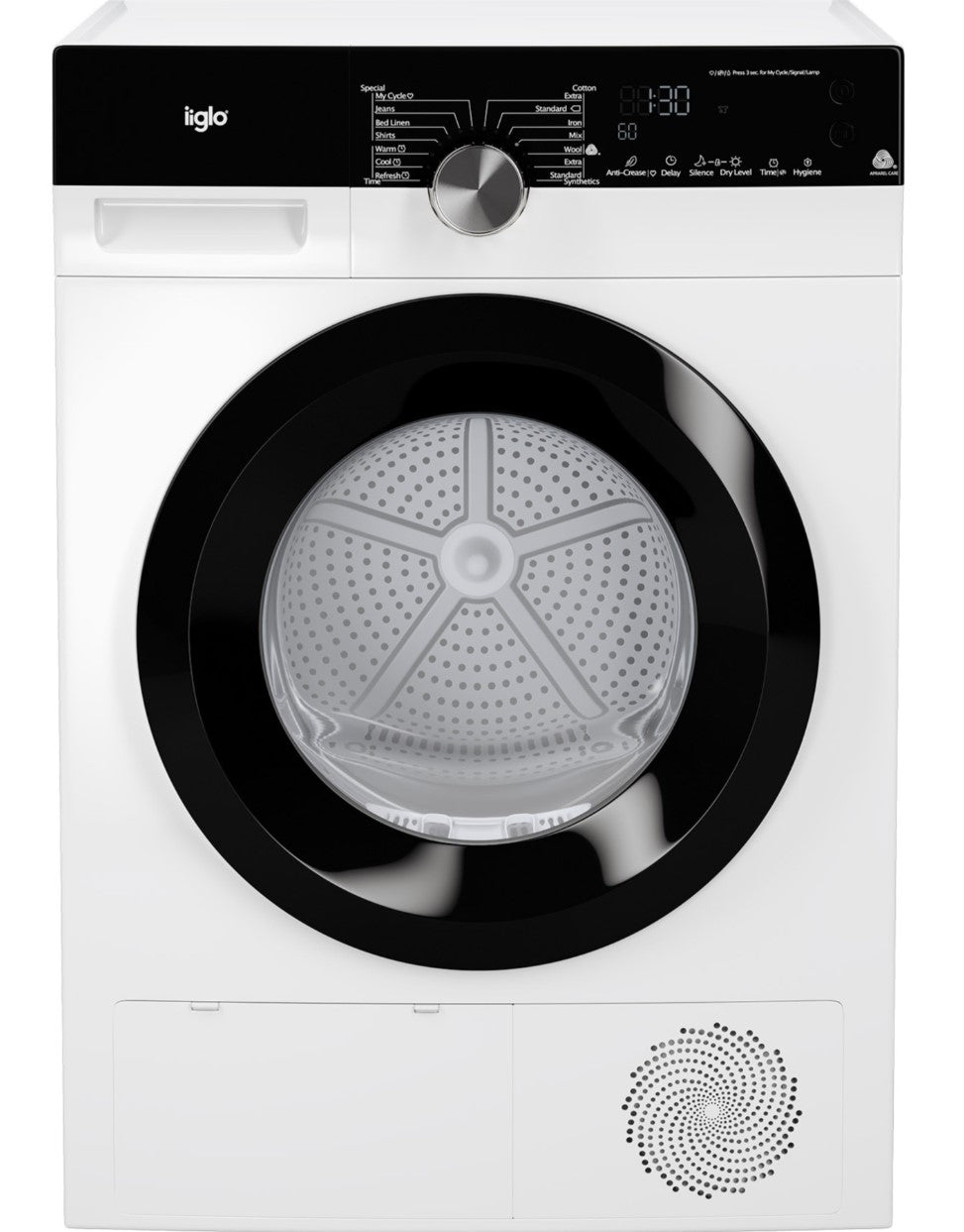 Iiglo IIDMK1F9KG Varmepumpe tørketrommel