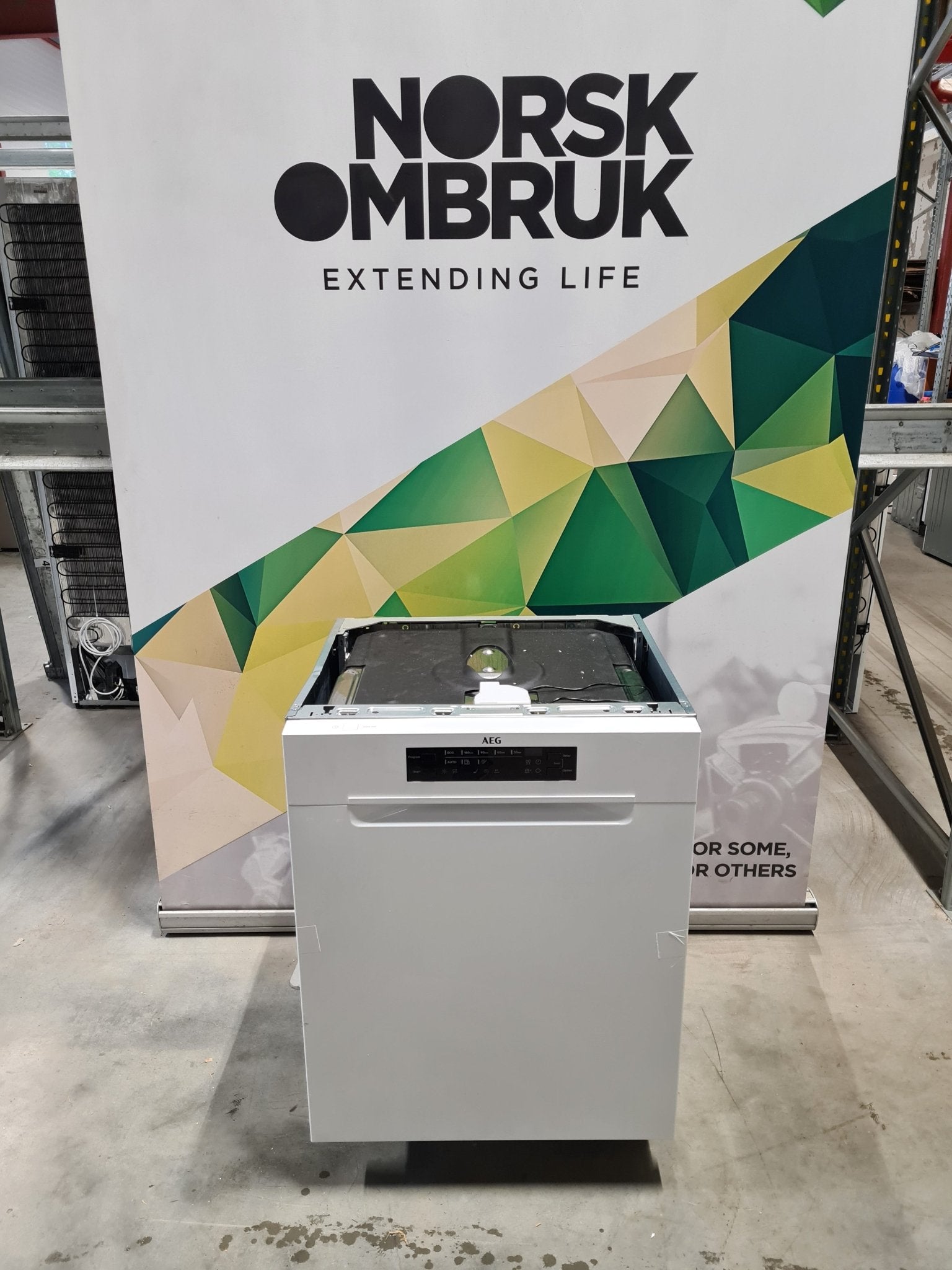 AEG 5000 AirDry Oppvaskmaskin FBB33617ZW Oppvaskmaskin - Norskombruk.no