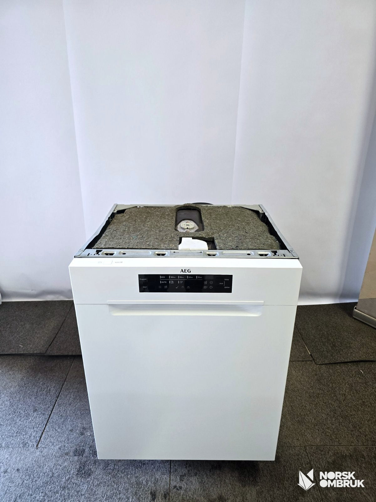AEG FBB73937ZW oppvaskmaskin Oppvaskmaskin - Norskombruk.no