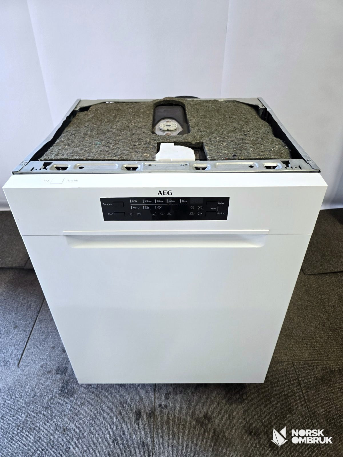 AEG FBB73937ZW oppvaskmaskin Oppvaskmaskin - Norskombruk.no