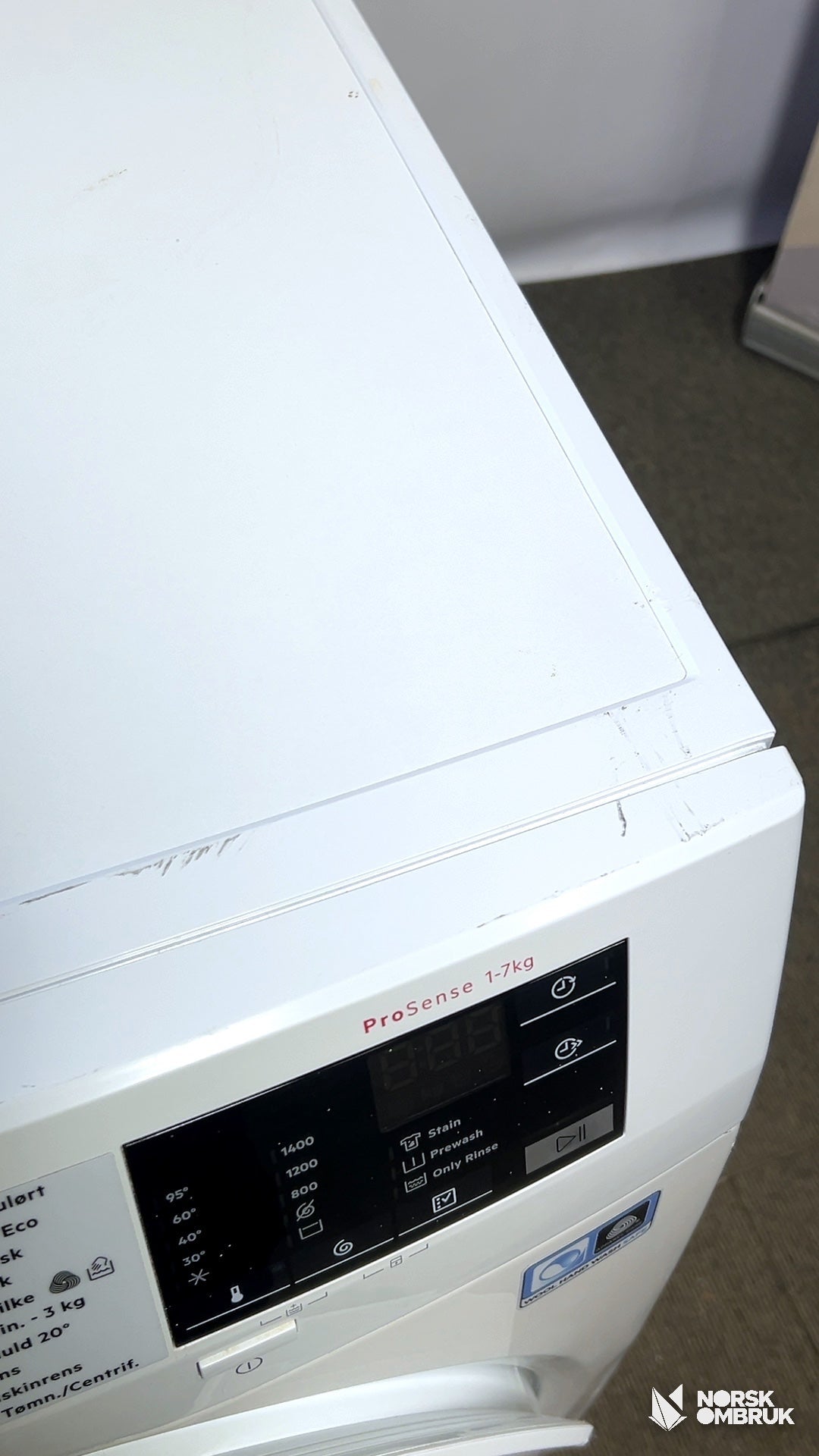 AEG L6FAU740I vaskemaskin Vaskemaskin - Norskombruk.no