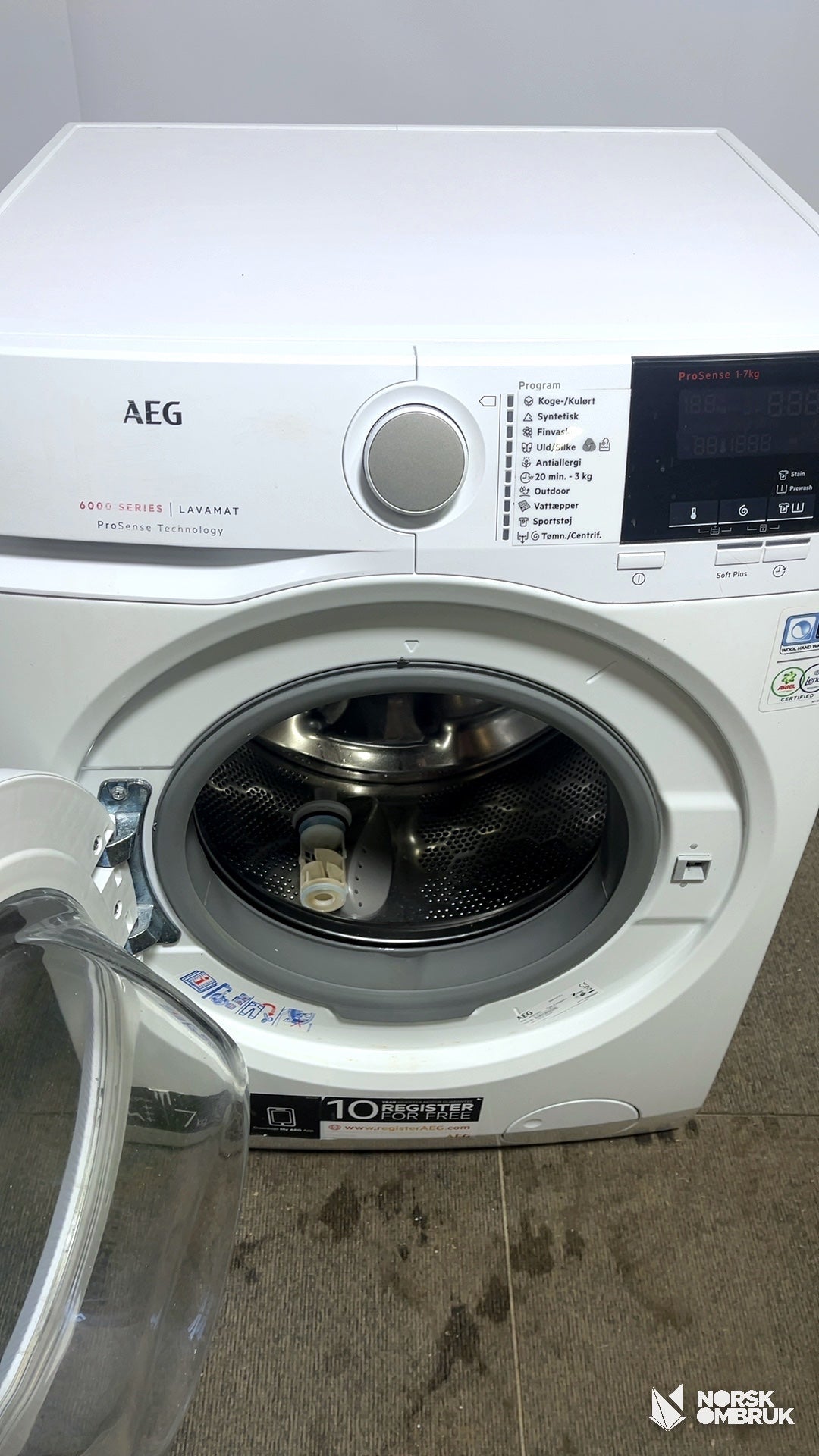 AEG L6FBE740G vaskemaskin Vaskemaskin - Norskombruk.no